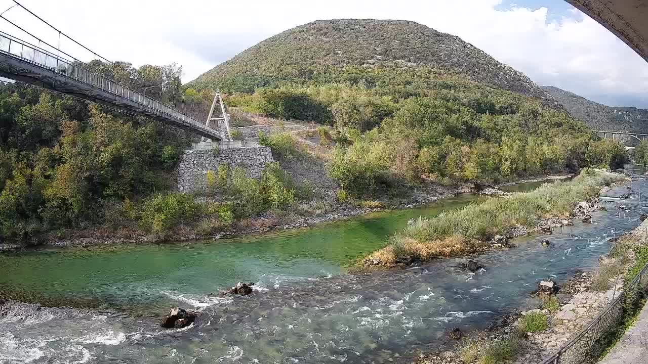 Soča River at Solkan Kayak Center