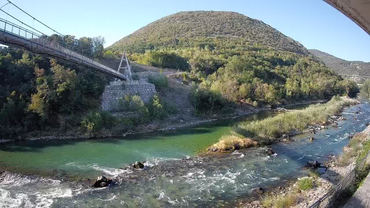 Soča River at Solkan Kayak Center