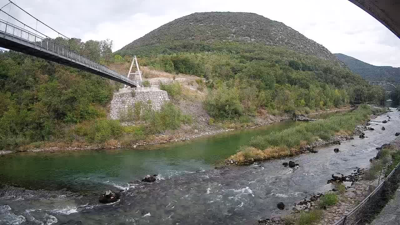 Soča River at Solkan Kayak Center