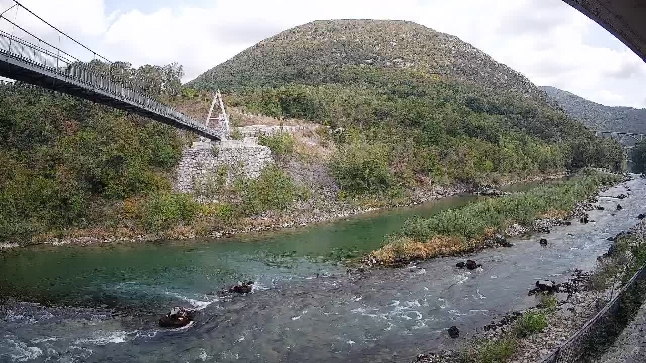 Soča River at Solkan Kayak Center