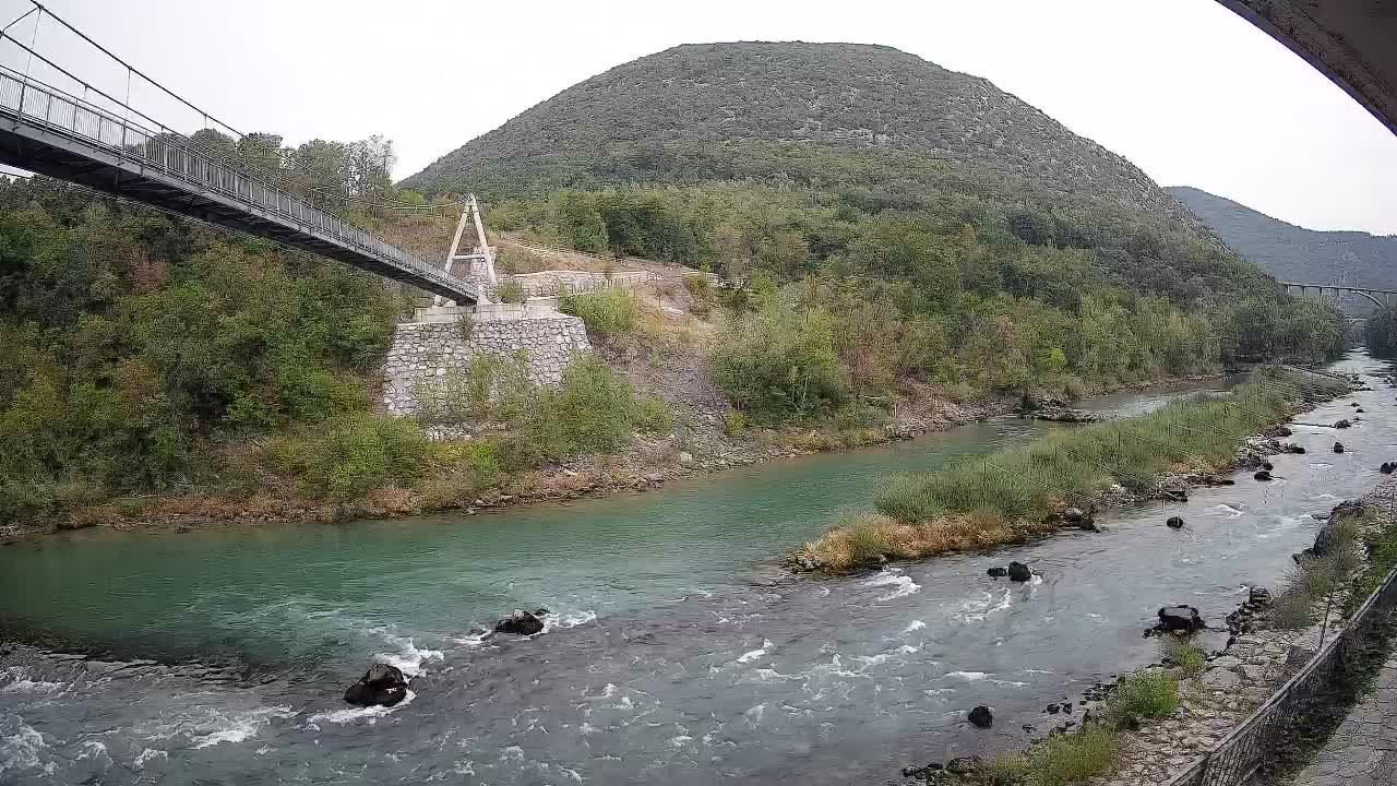 Soča River at Solkan Kayak Center