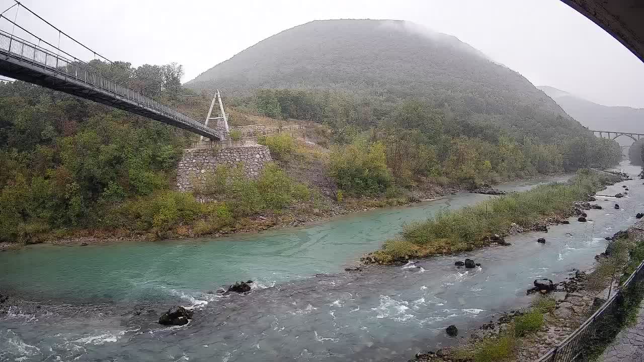 Soča River webcam at Solkan Kayak Center