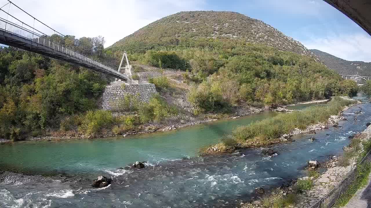 Soča River at Solkan Kayak Center