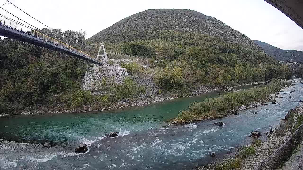 Soča River at Solkan Kayak Center