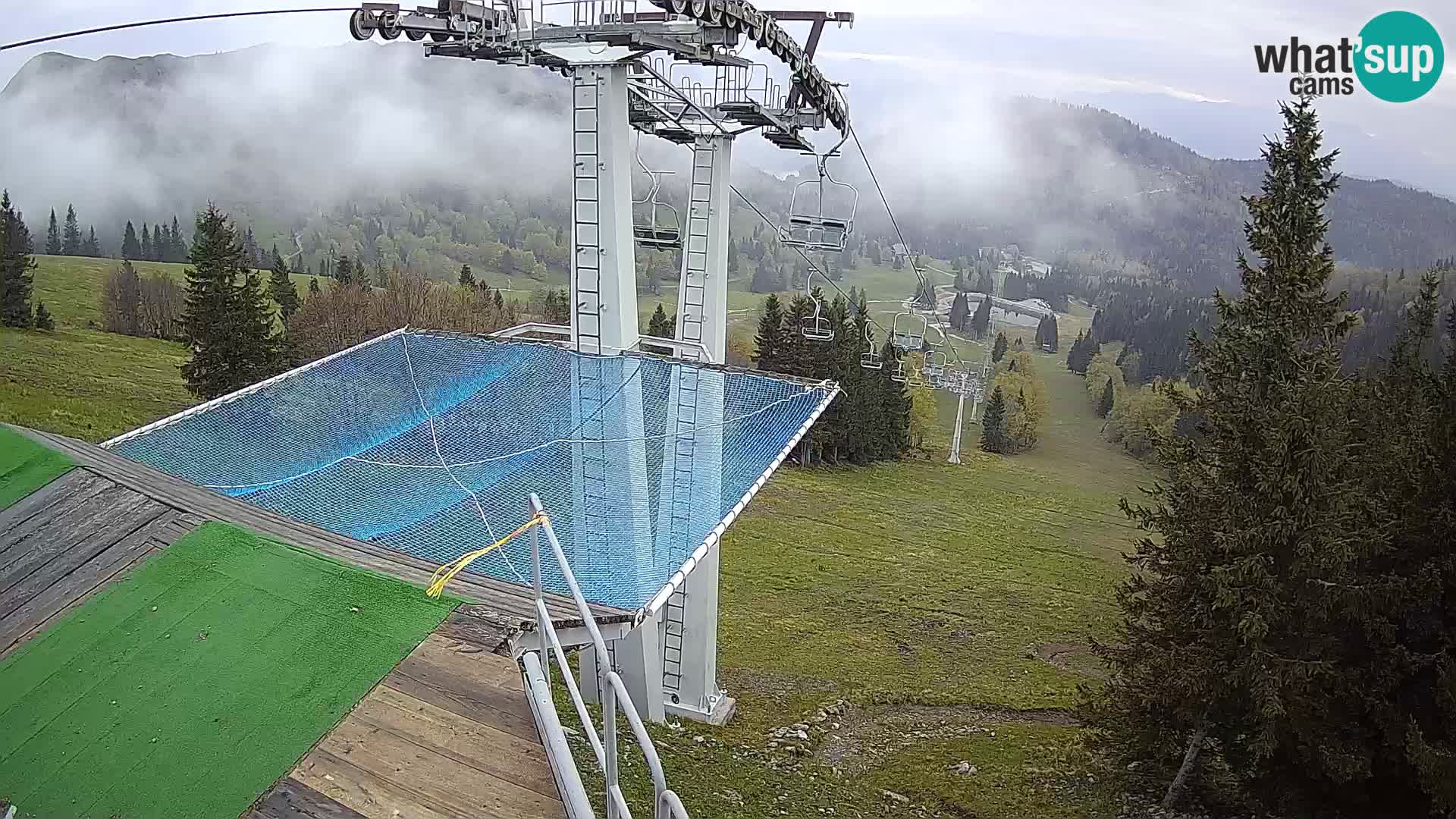 Web kamera Sorica Skijalište – Soriška Planina – Vrh Lajnar
