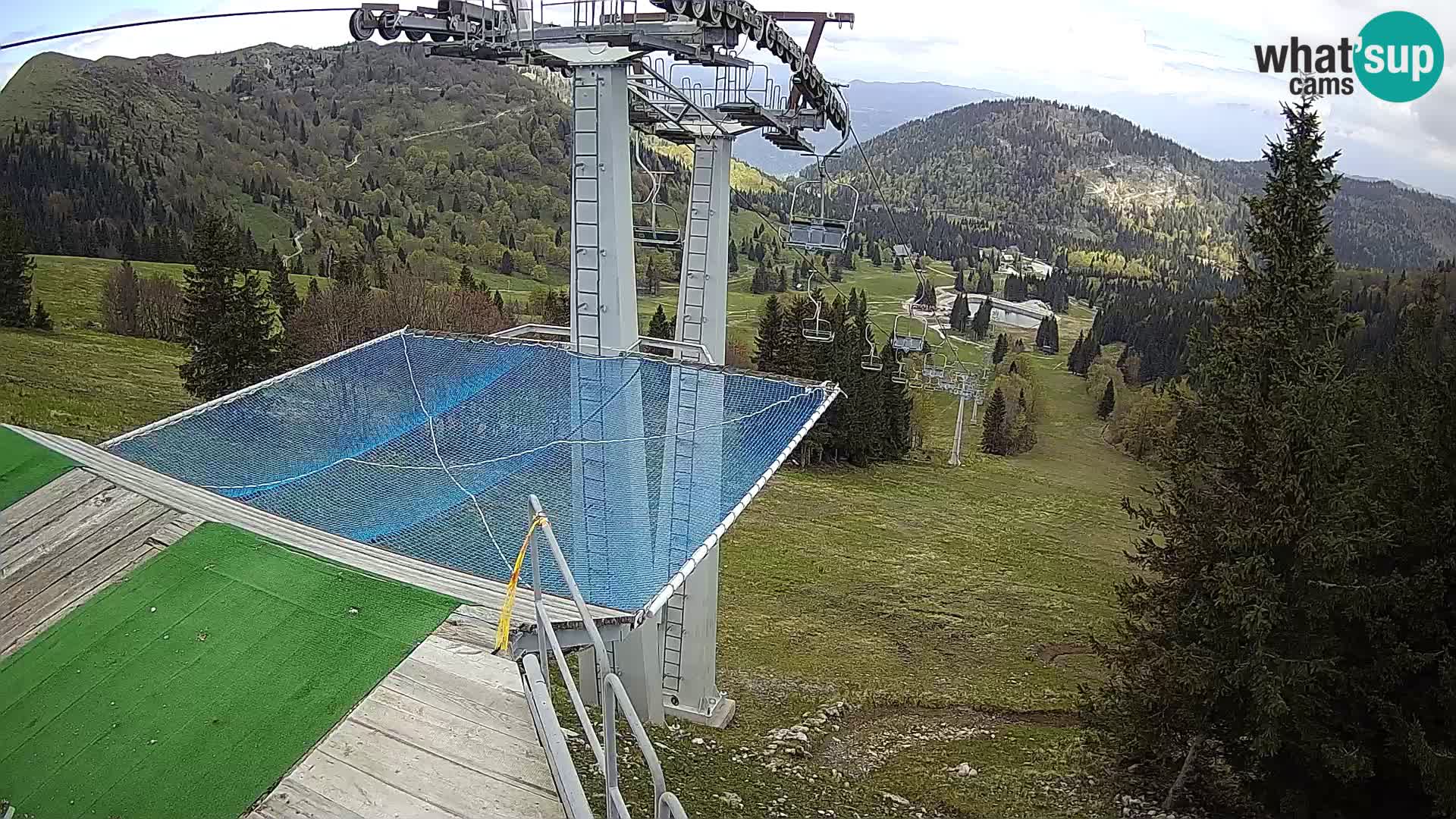 Web kamera Sorica Skijalište – Soriška Planina – Vrh Lajnar
