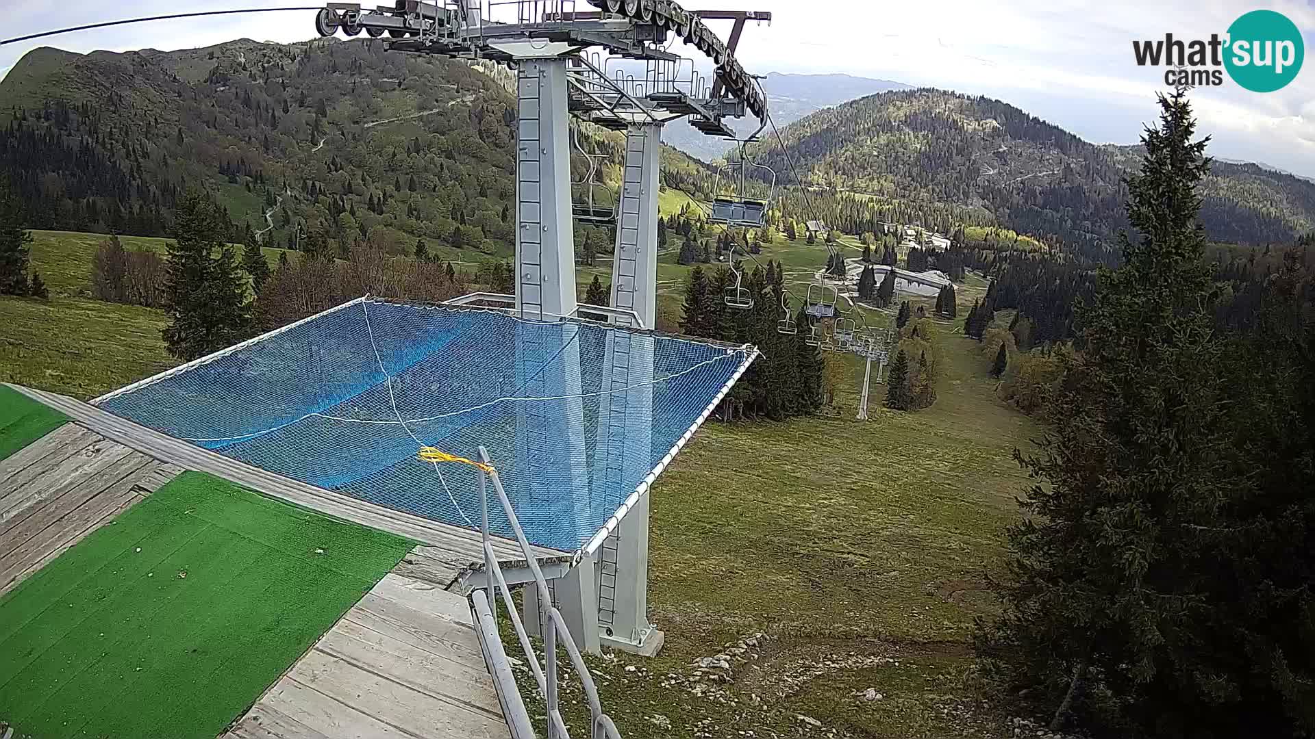 Live cam Sorica Skigebiet Krvavec – Soriška Planina – Vrh Lajnar