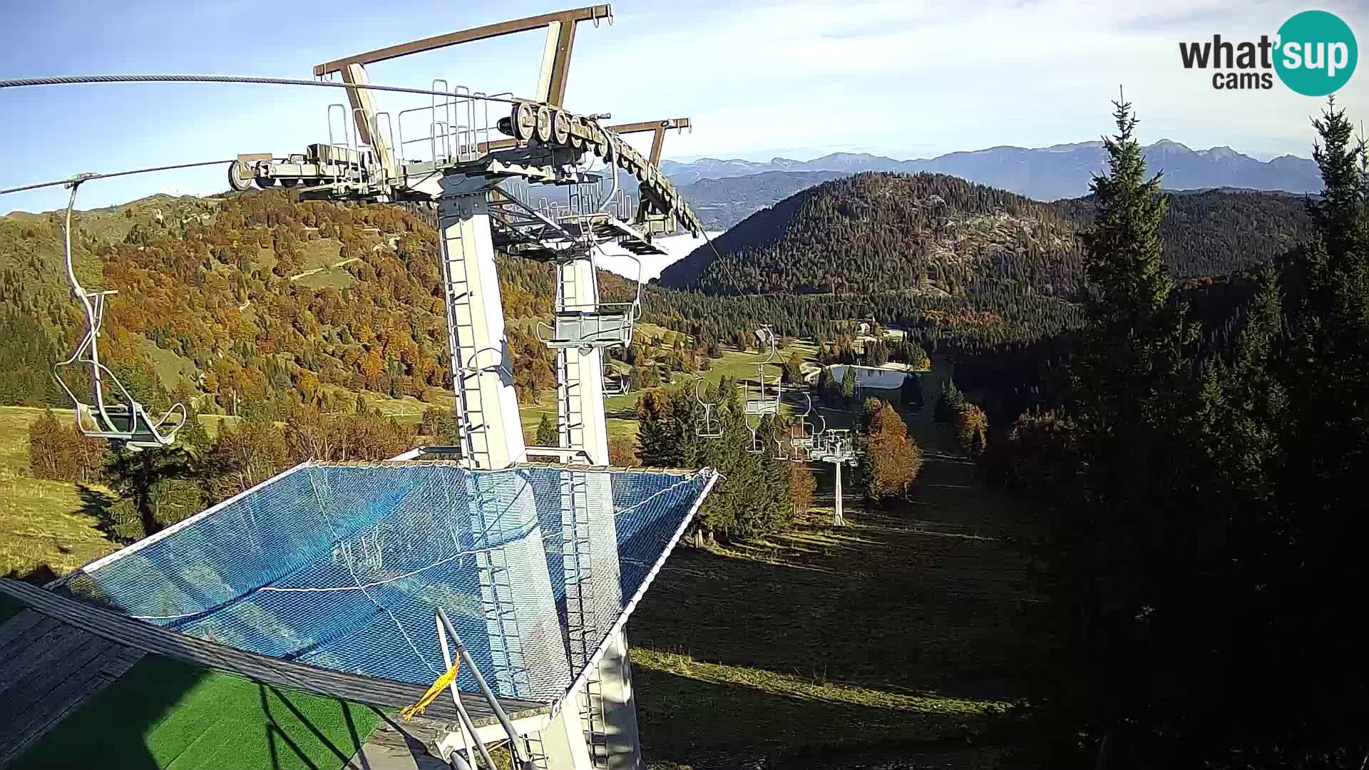 Live cam Sorica Skigebiet Krvavec – Soriška Planina – Vrh Lajnar