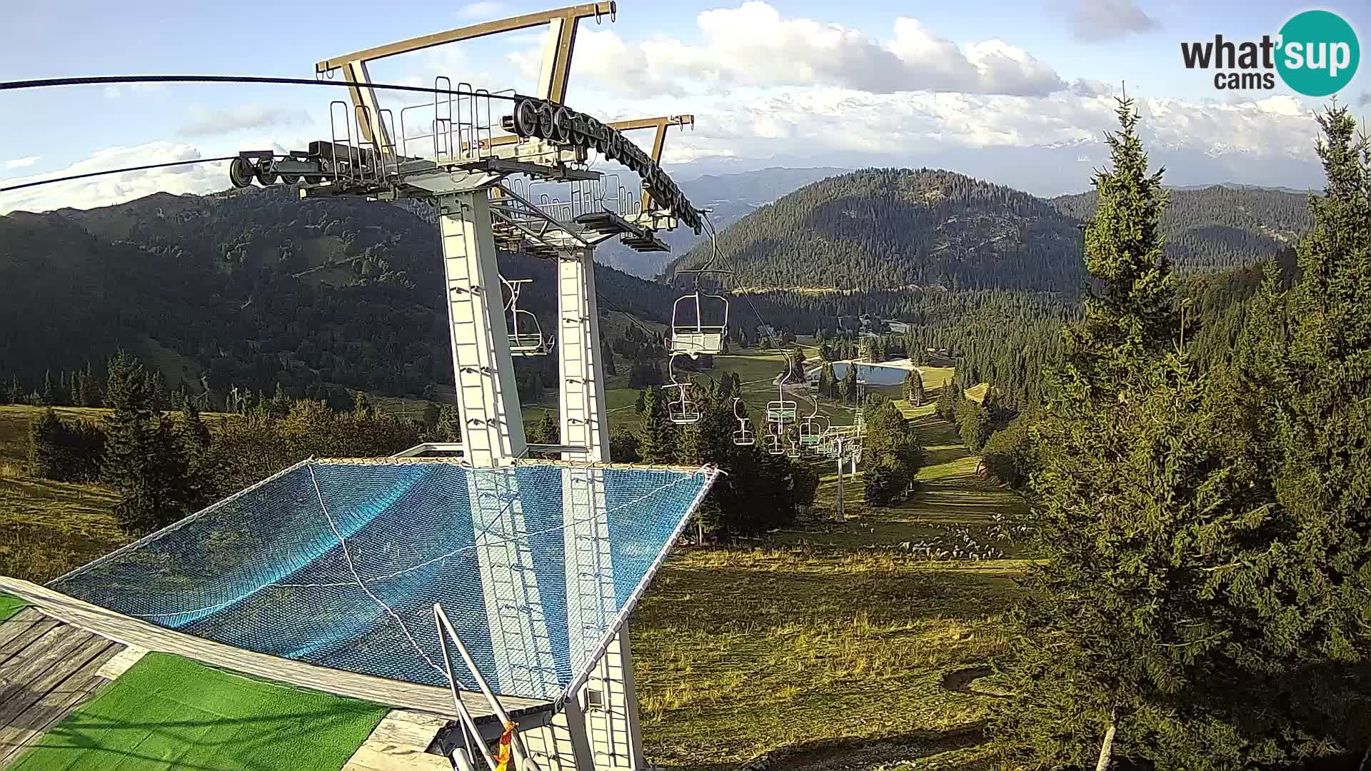 Web kamera Sorica Skijalište – Soriška Planina – Vrh Lajnar