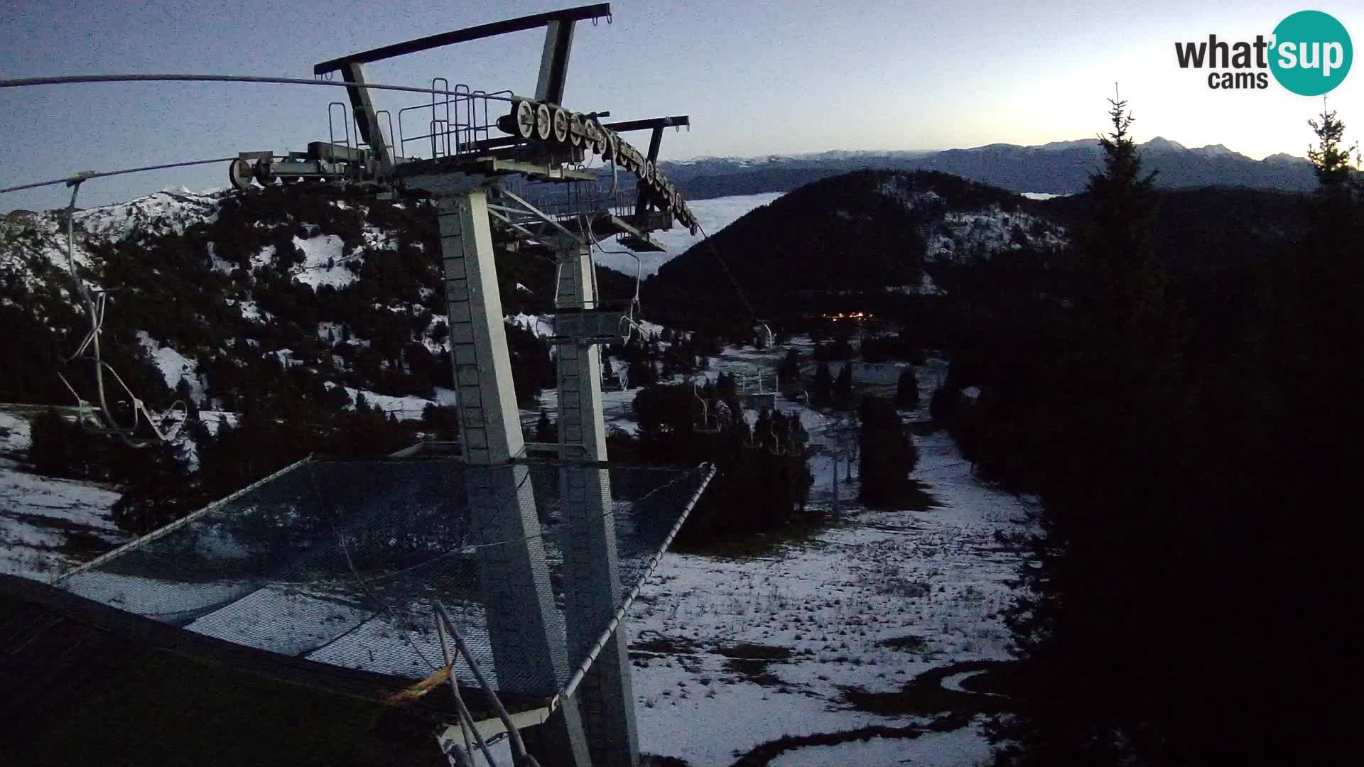 Camera en vivo Sorica Estacion esqui – Soriška Planina – Vrh Lajnar