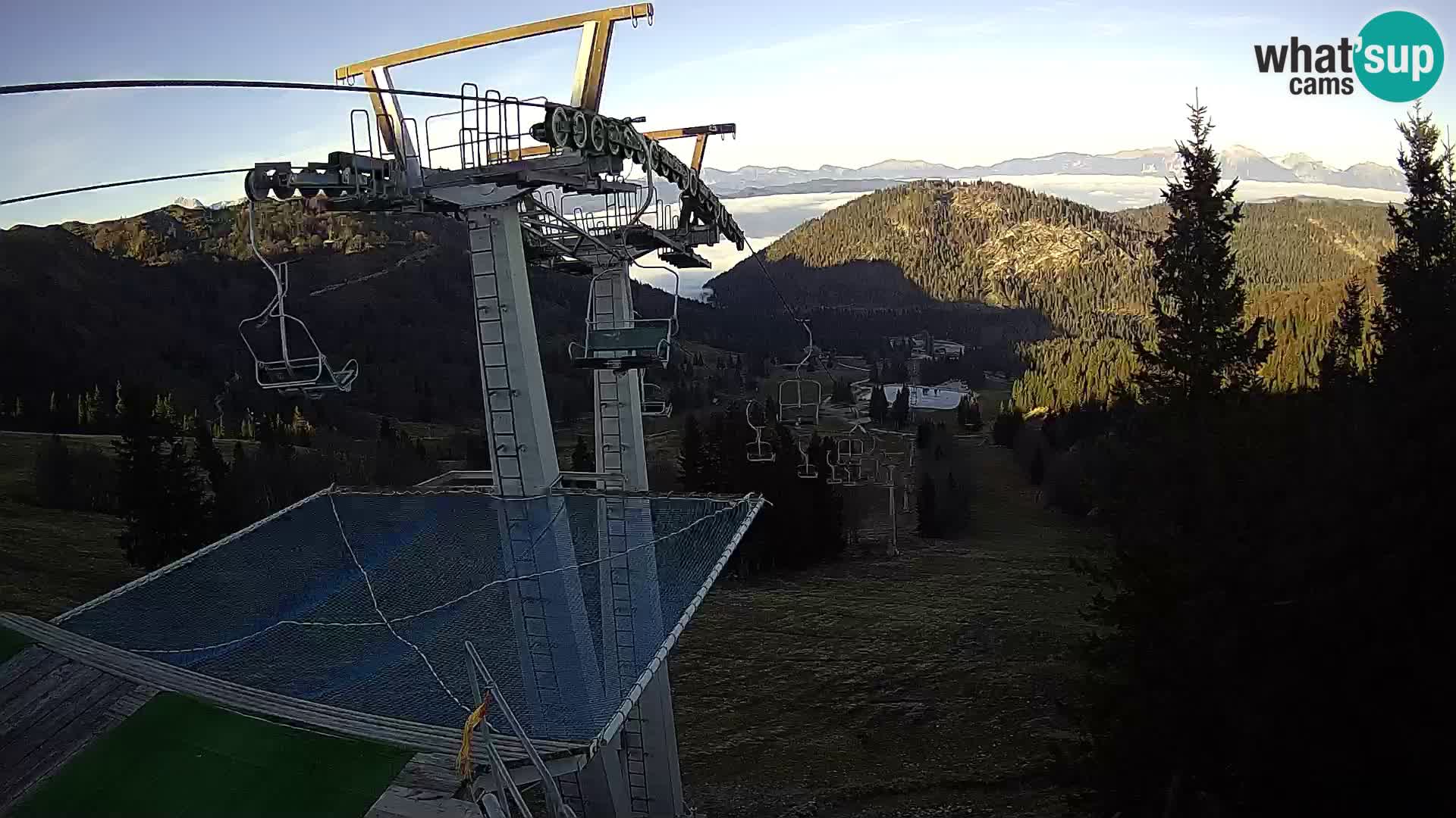 Webcam Sorica Stazione sciistica – Soriška Planina – Cima Lajnar