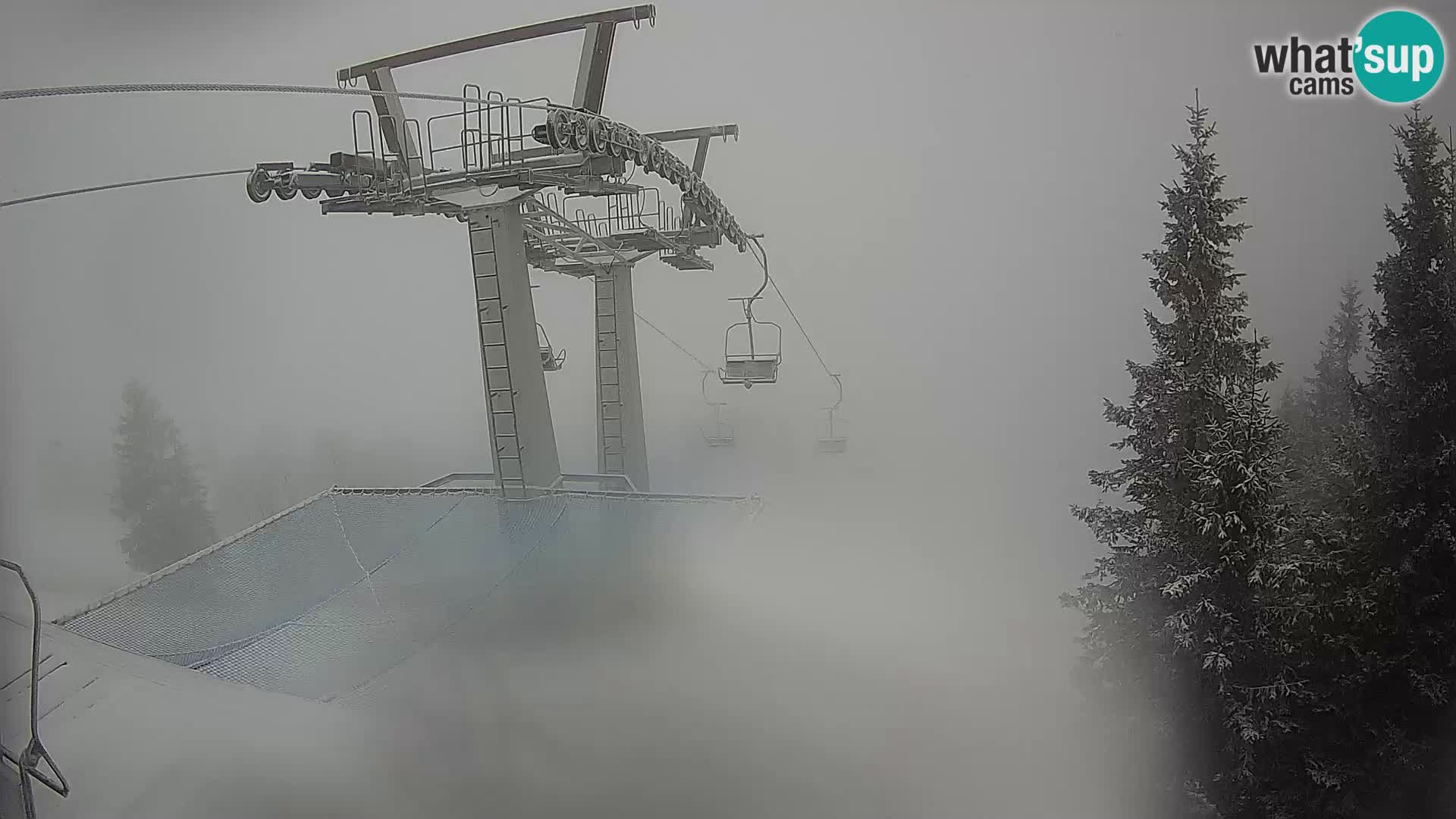 Webcam Sorica Stazione sciistica – Soriška Planina – Cima Lajnar