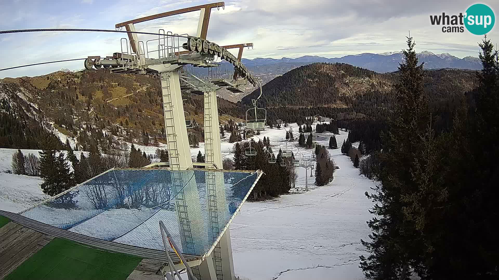 Webcam Sorica Stazione sciistica – Soriška Planina – Cima Lajnar