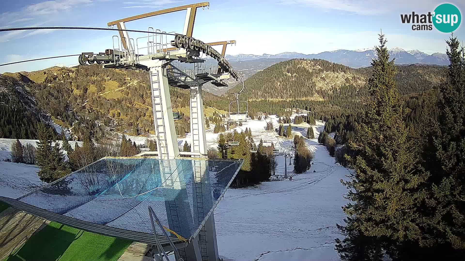 Webcam Sorica Stazione sciistica – Soriška Planina – Cima Lajnar