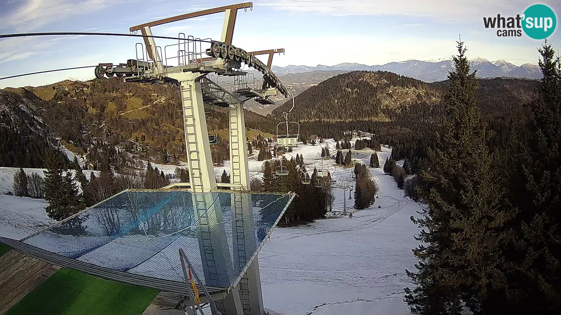 Camera en vivo Sorica Estacion esqui – Soriška Planina – Vrh Lajnar