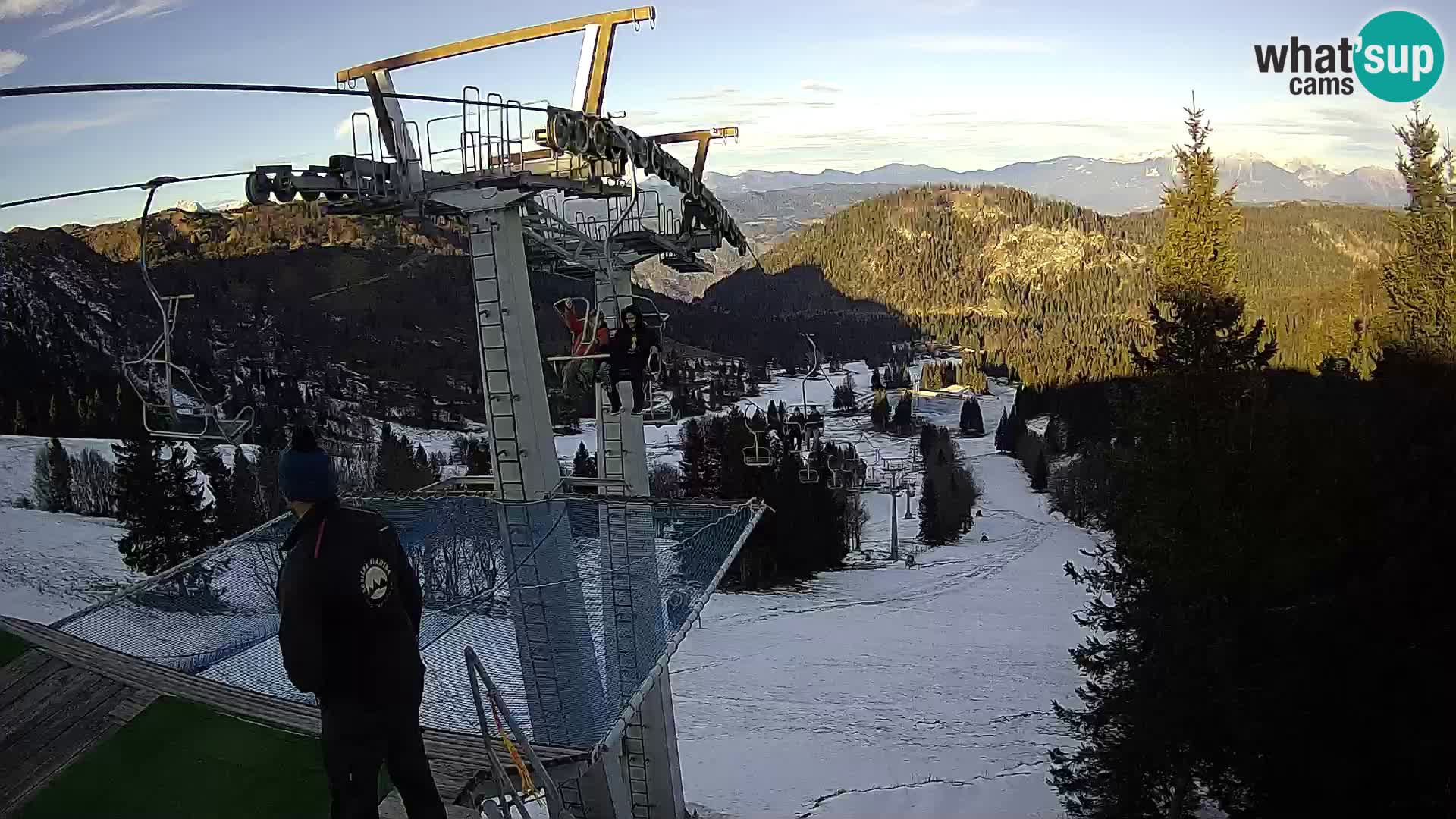 Live cam Sorica Skigebiet Krvavec – Soriška Planina – Vrh Lajnar