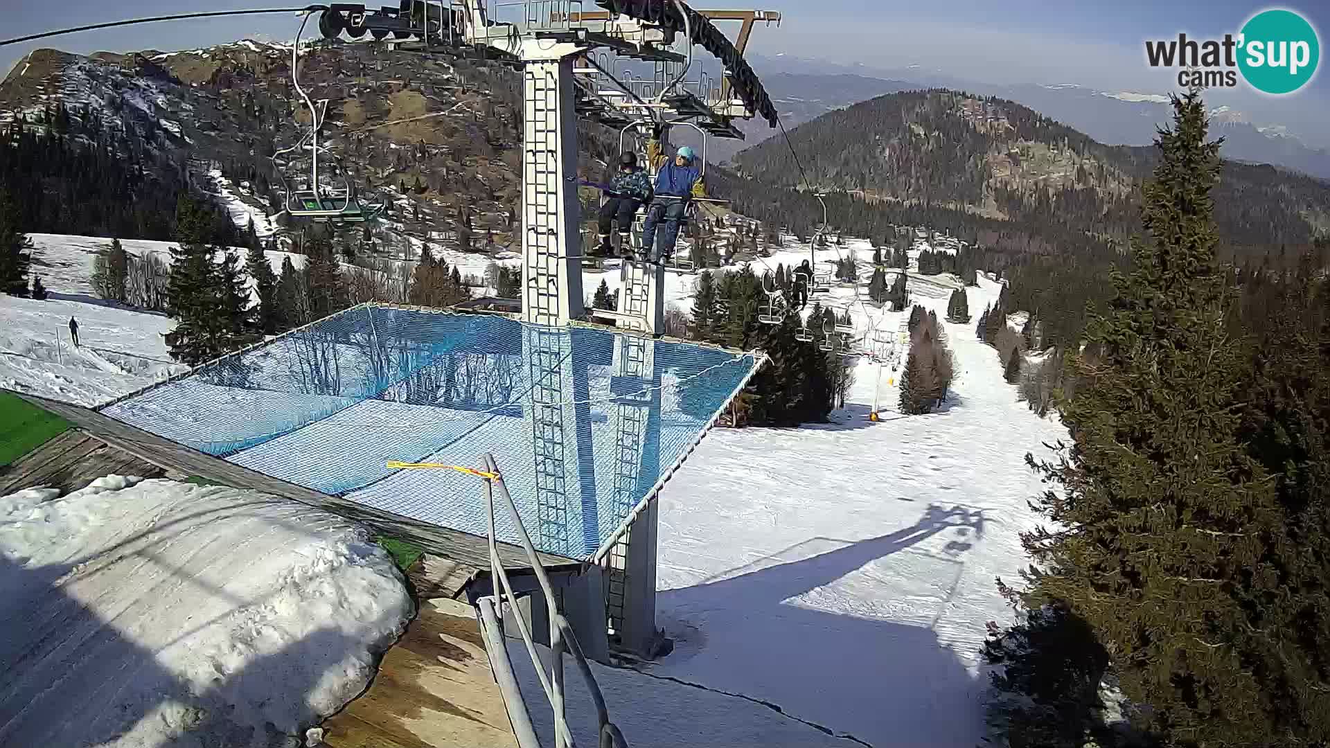 Live cam Sorica Skigebiet Krvavec – Soriška Planina – Vrh Lajnar