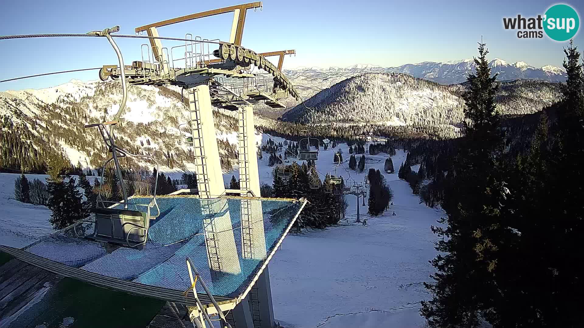 Livecam Sorica Ski resort – Soriška Planina – Vrh Lajnar