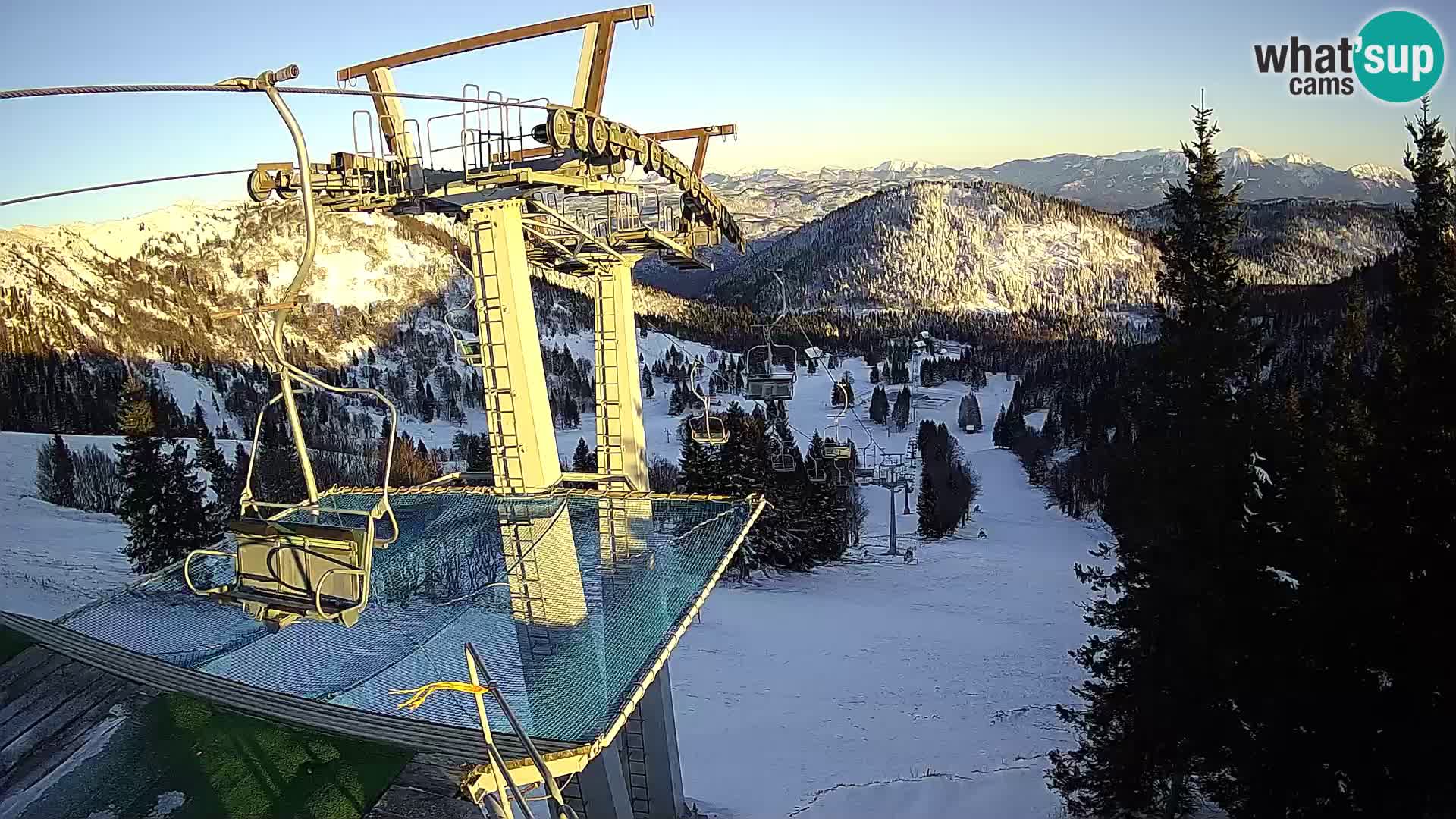 Webcam Sorica Stazione sciistica – Soriška Planina – Cima Lajnar