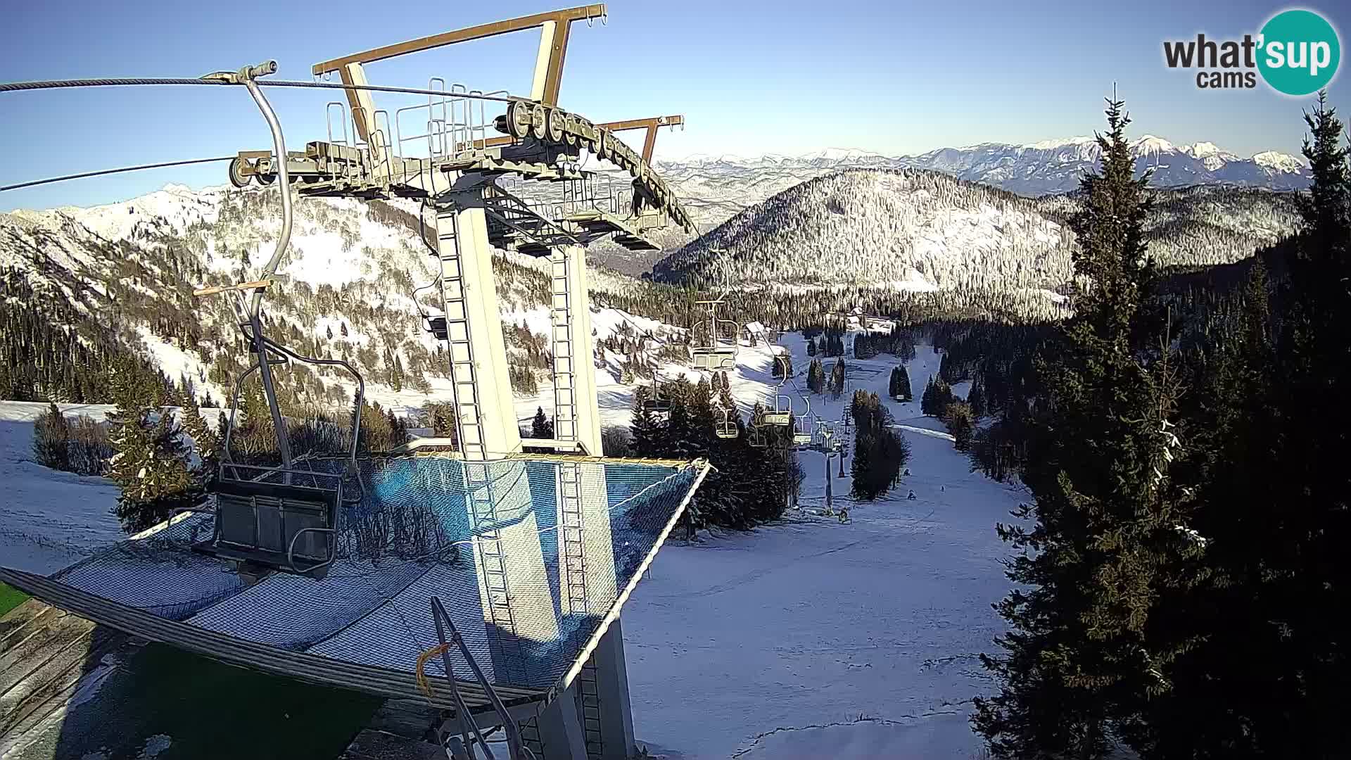 Livecam Sorica Ski resort – Soriška Planina – Vrh Lajnar