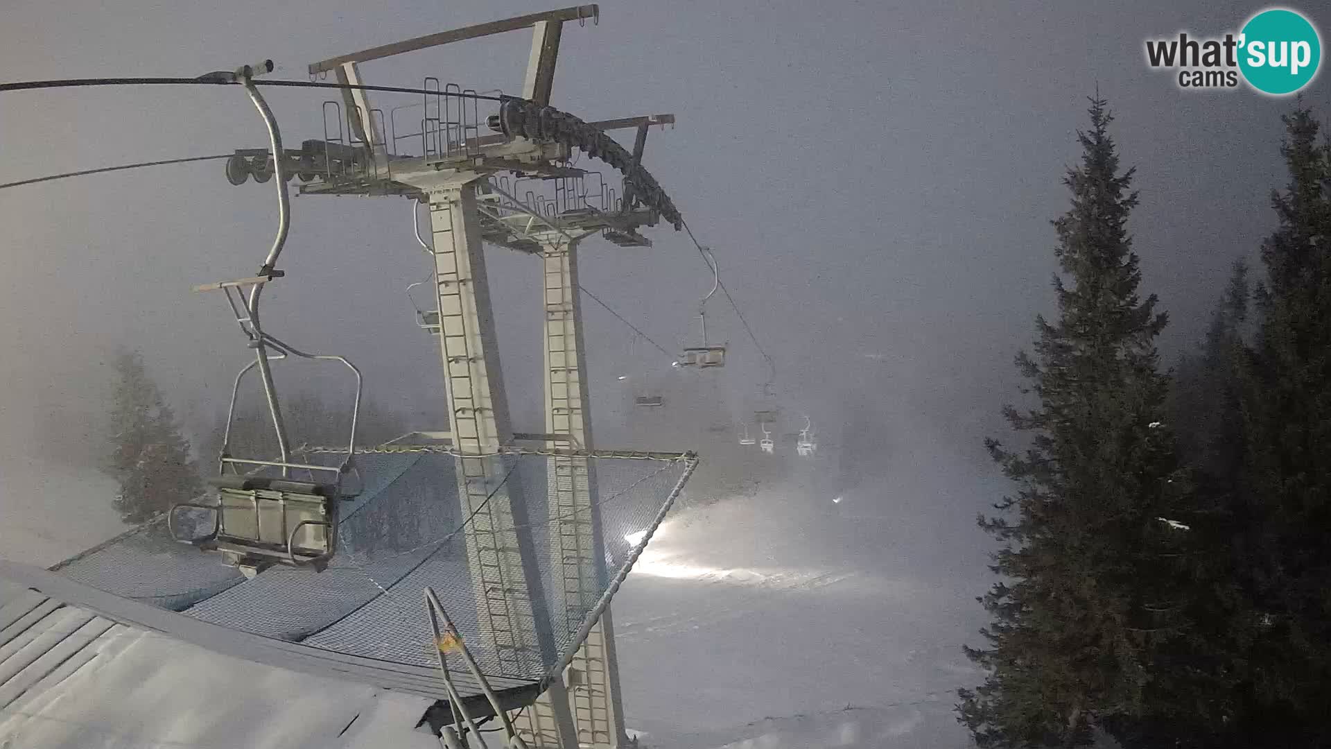 Webcam Sorica Stazione sciistica – Soriška Planina – Cima Lajnar