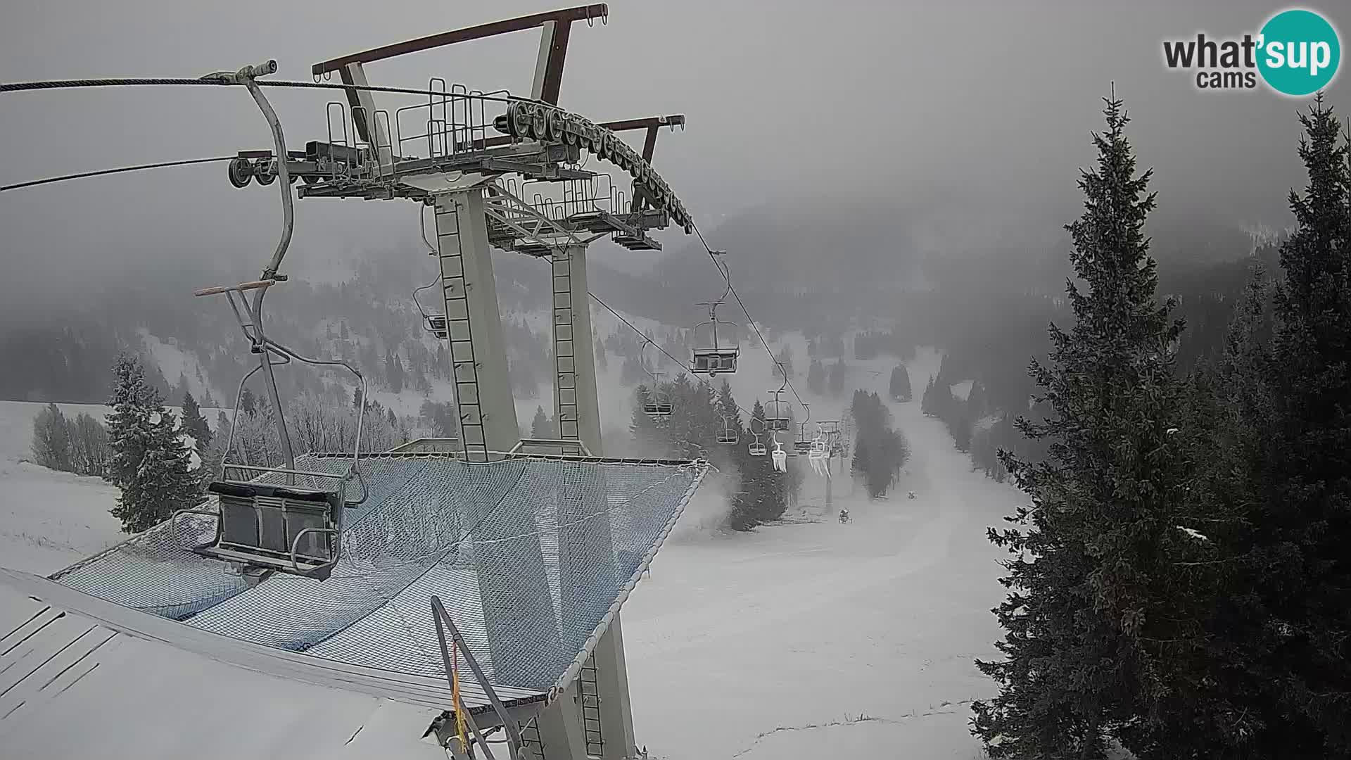 Webcam Sorica Stazione sciistica – Soriška Planina – Cima Lajnar