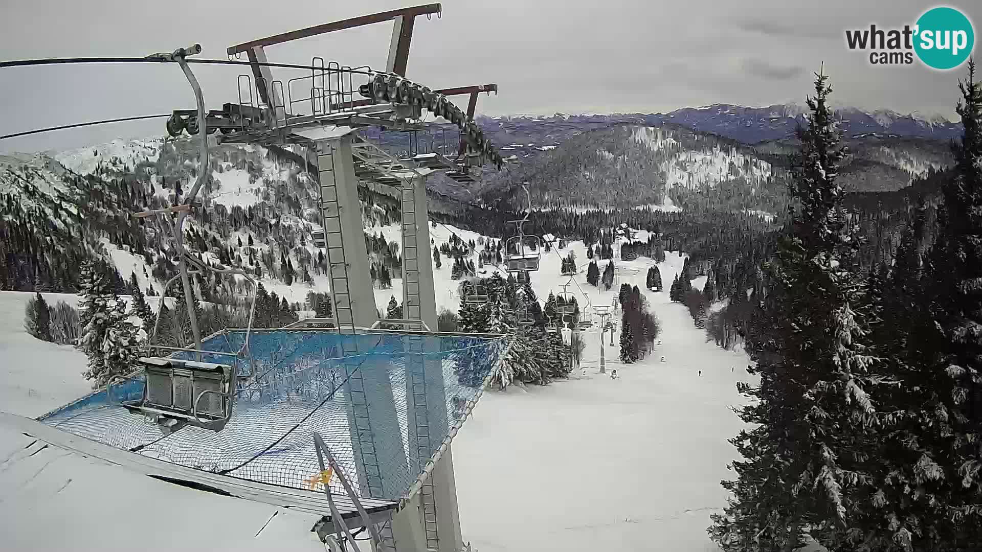 Camera en vivo Sorica Estacion esqui – Soriška Planina – Vrh Lajnar