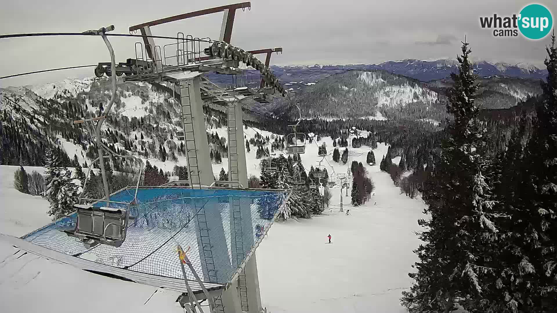 Livecam Sorica Ski resort – Soriška Planina – Vrh Lajnar