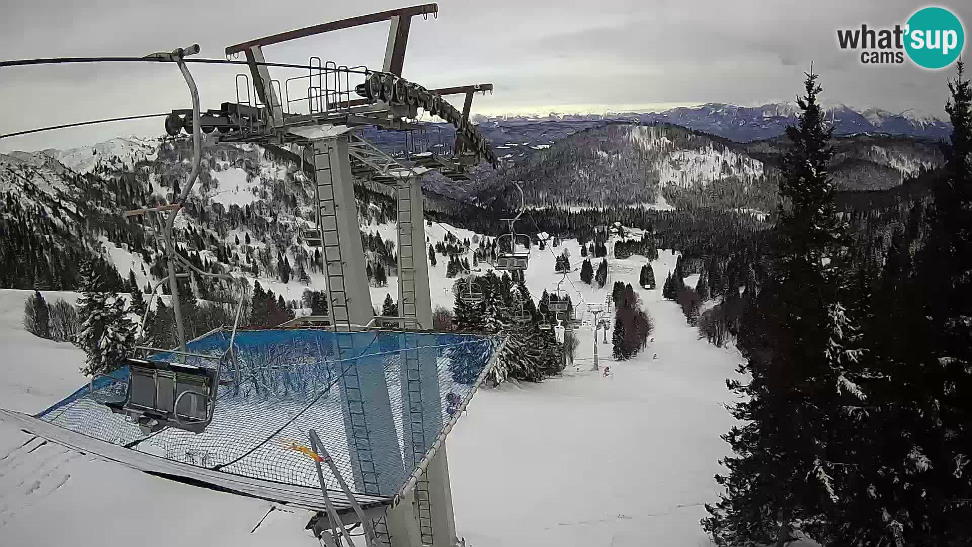 Livecam Sorica Ski resort – Soriška Planina – Vrh Lajnar