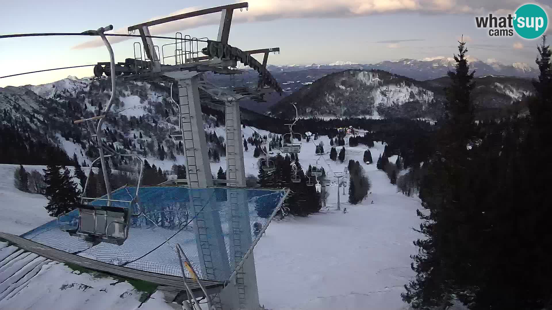 Webcam Sorica Stazione sciistica – Soriška Planina – Cima Lajnar