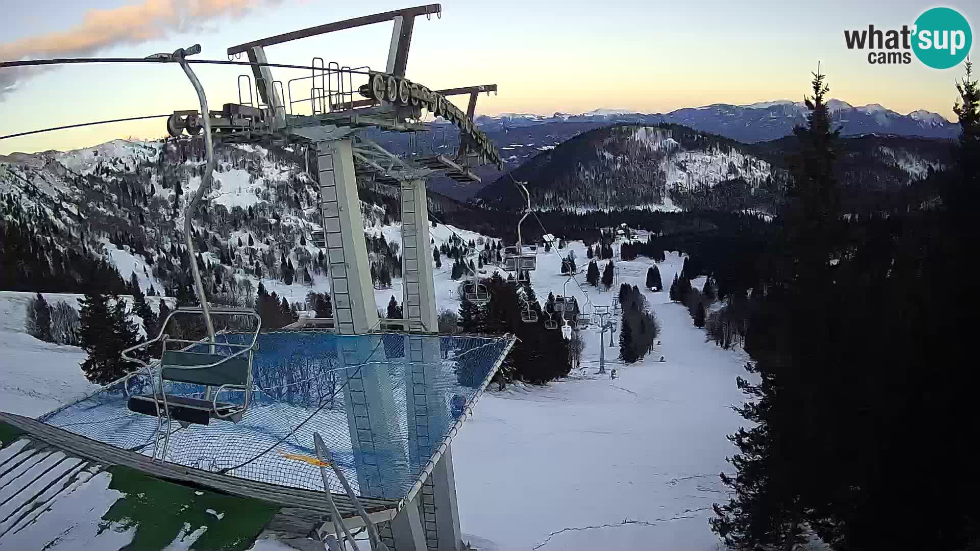 Camera en vivo Sorica Estacion esqui – Soriška Planina – Vrh Lajnar