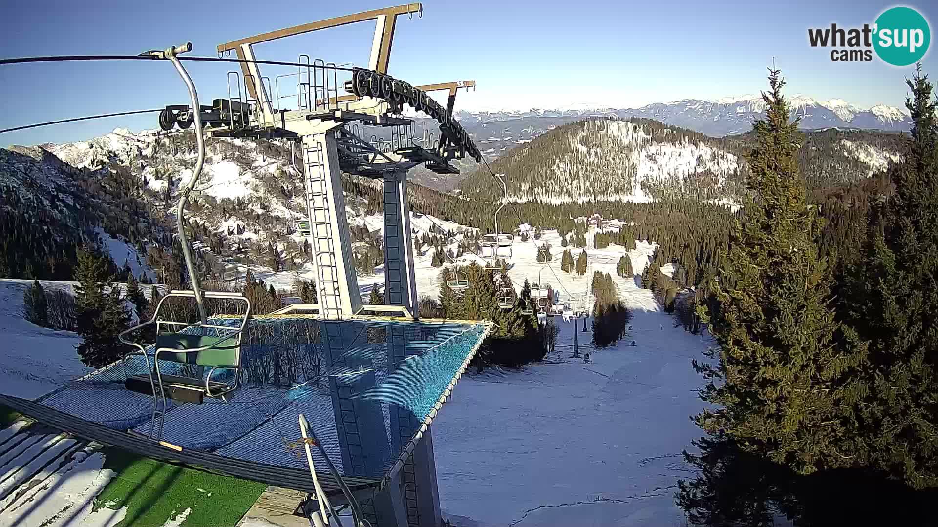 Webcam Sorica Stazione sciistica – Soriška Planina – Cima Lajnar