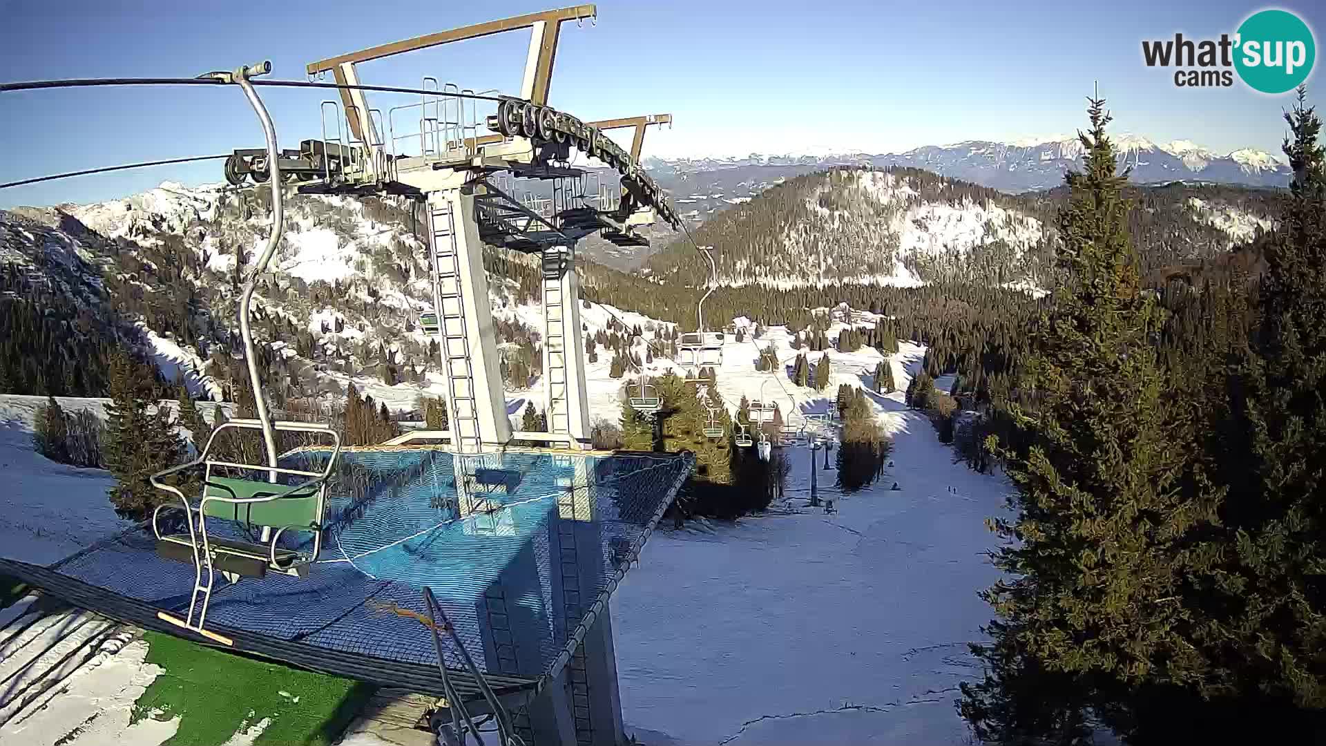 Livecam Sorica Ski resort – Soriška Planina – Vrh Lajnar