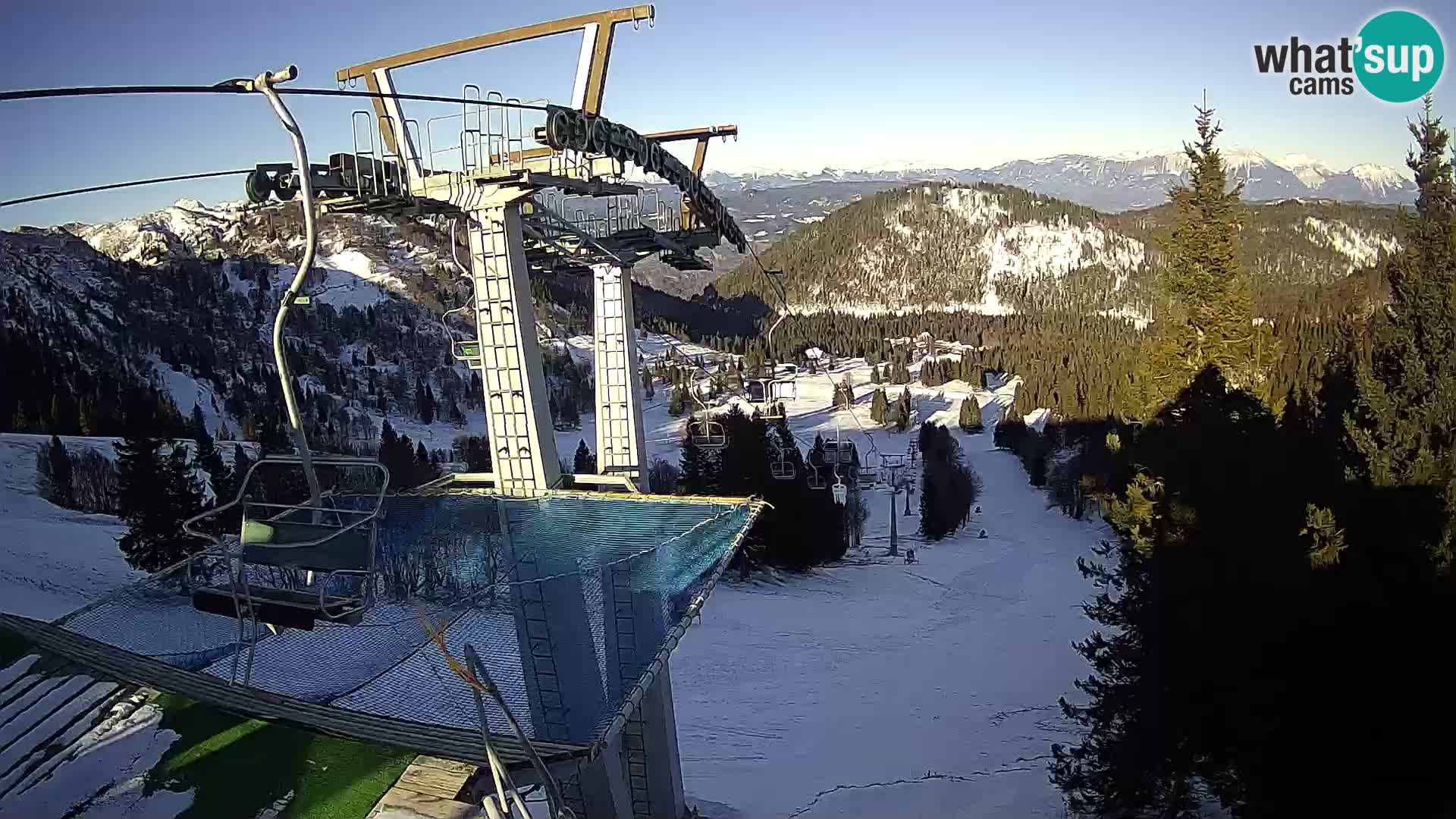 Webcam Sorica Stazione sciistica – Soriška Planina – Cima Lajnar