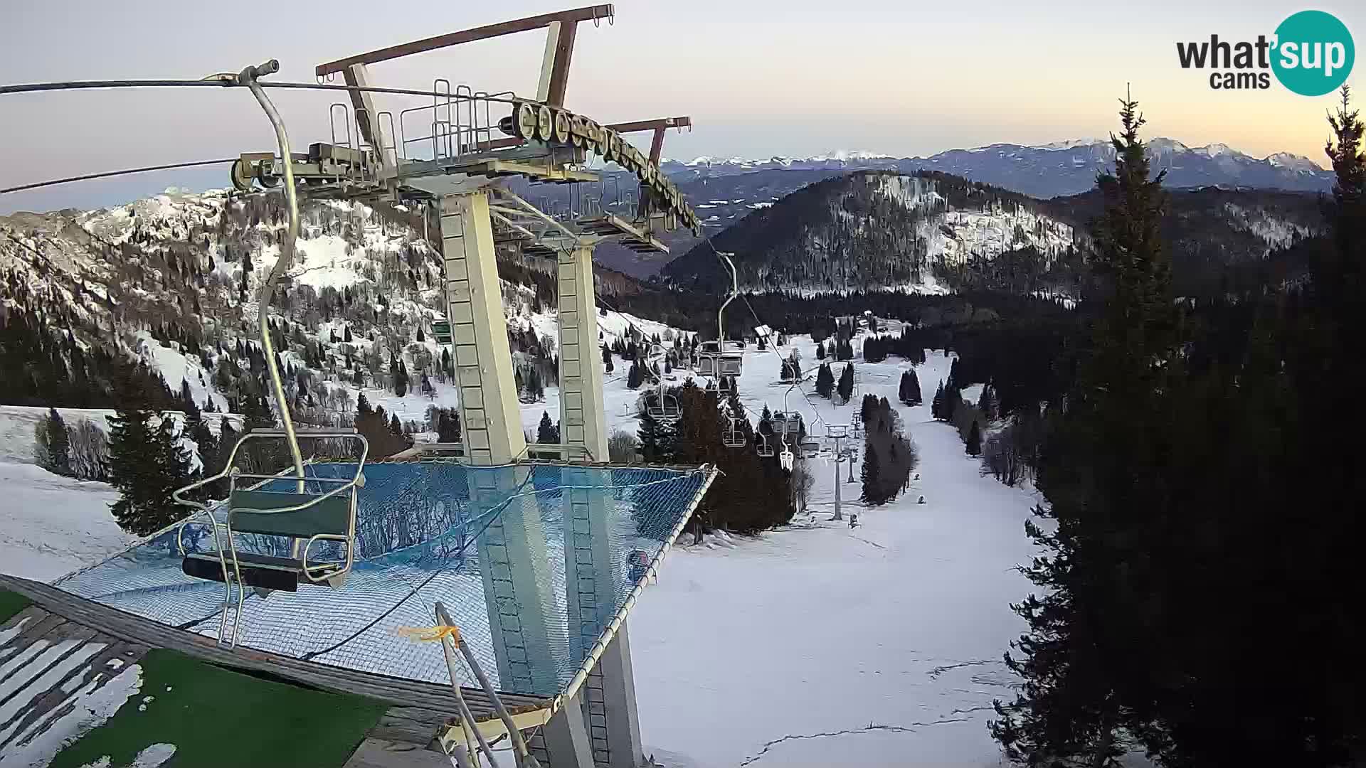 Camera en vivo Sorica Estacion esqui – Soriška Planina – Vrh Lajnar