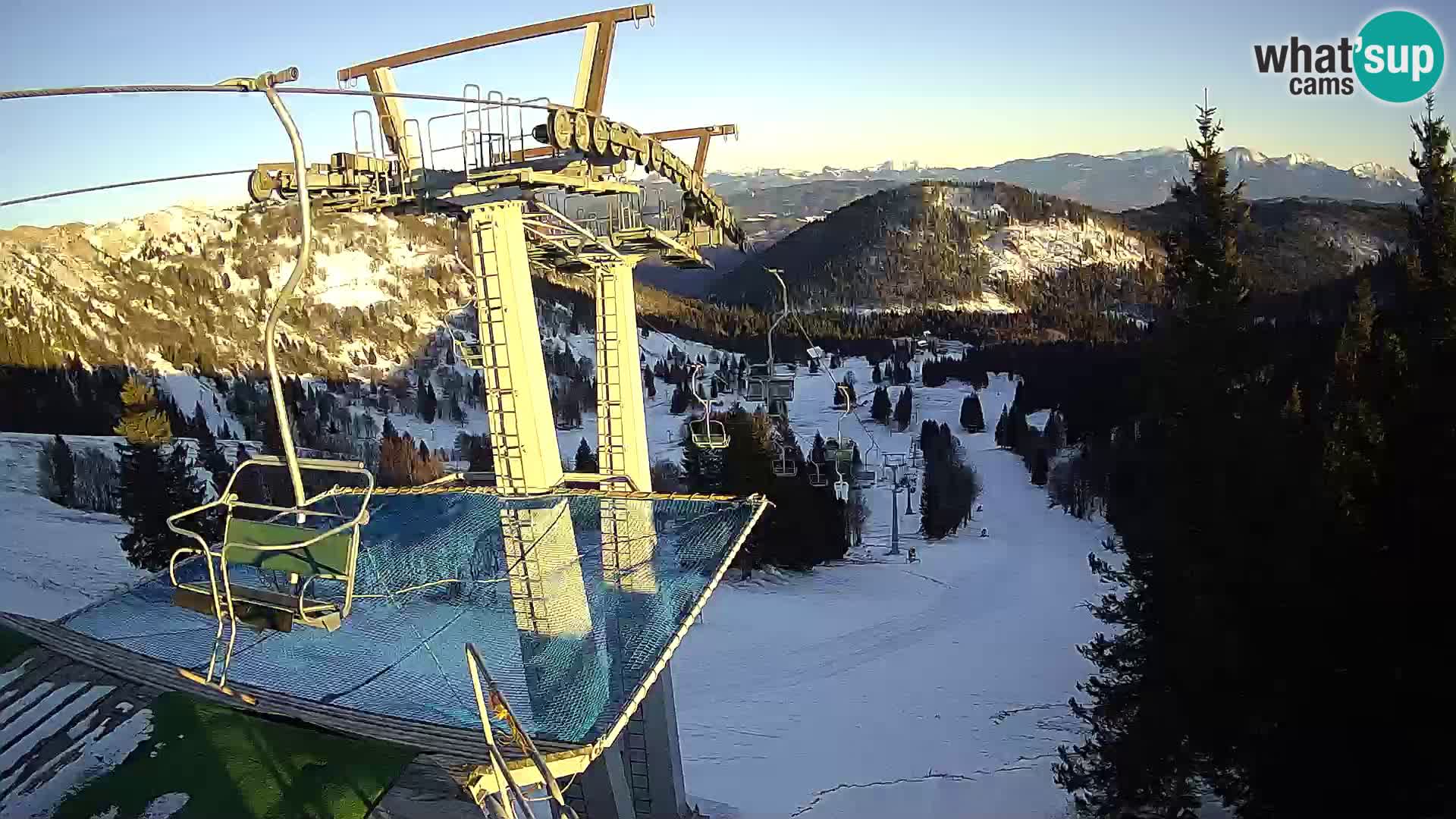 Livecam Sorica Ski resort – Soriška Planina – Vrh Lajnar