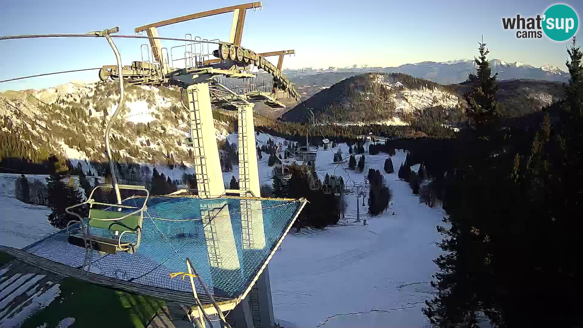 Livecam Sorica Ski resort – Soriška Planina – Vrh Lajnar