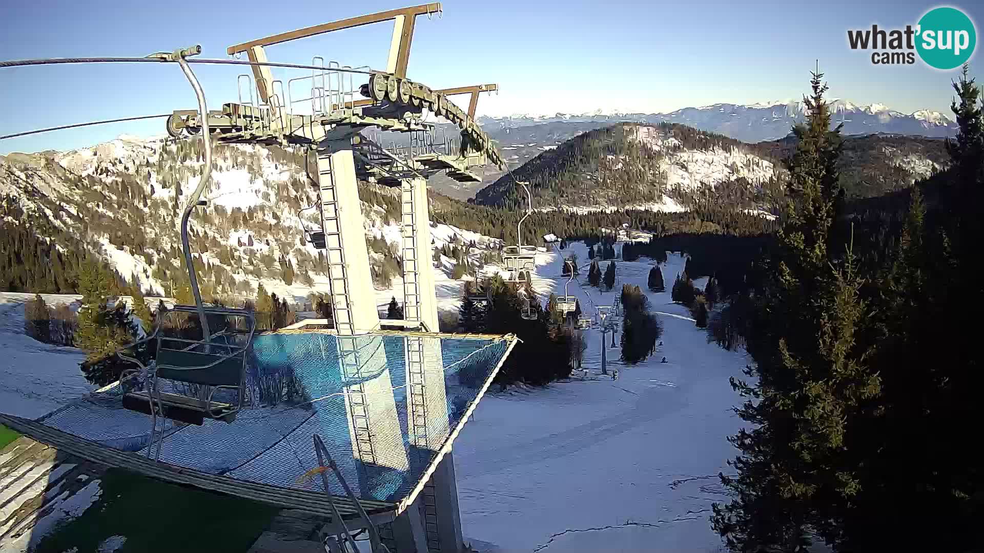 Livecam Sorica Ski resort – Soriška Planina – Vrh Lajnar