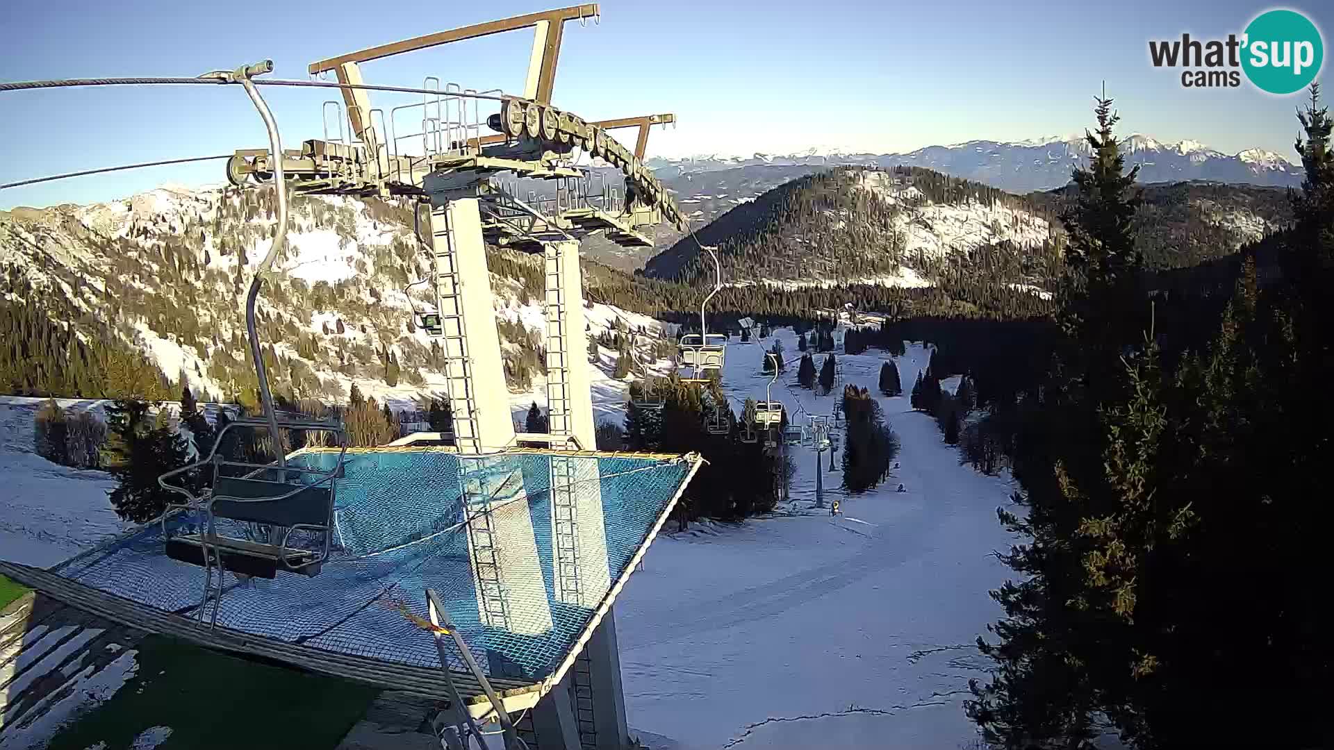 Webcam Sorica Stazione sciistica – Soriška Planina – Cima Lajnar