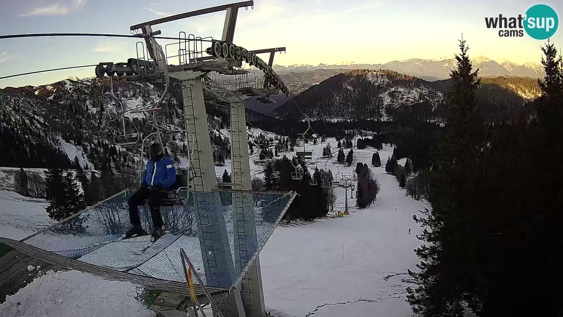 Webcam Sorica Stazione sciistica – Soriška Planina – Cima Lajnar