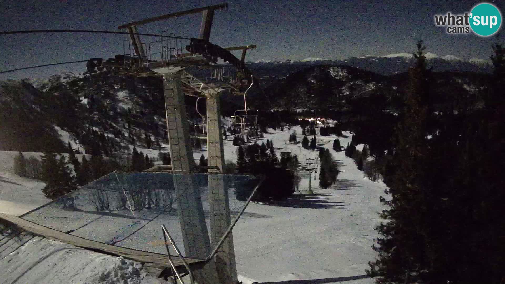 Live cam Sorica Skigebiet Krvavec – Soriška Planina – Vrh Lajnar