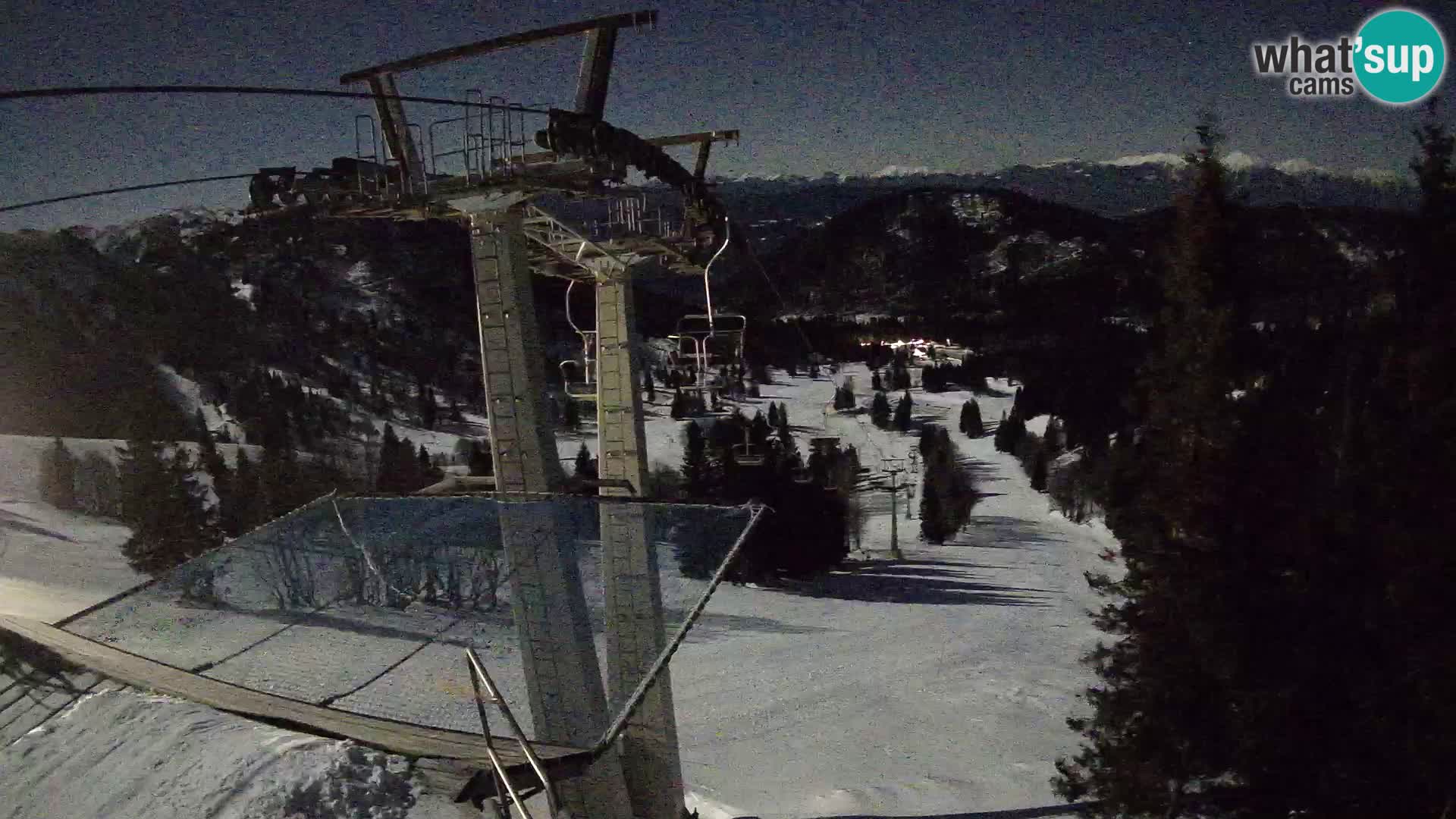 Webcam Sorica Stazione sciistica – Soriška Planina – Cima Lajnar