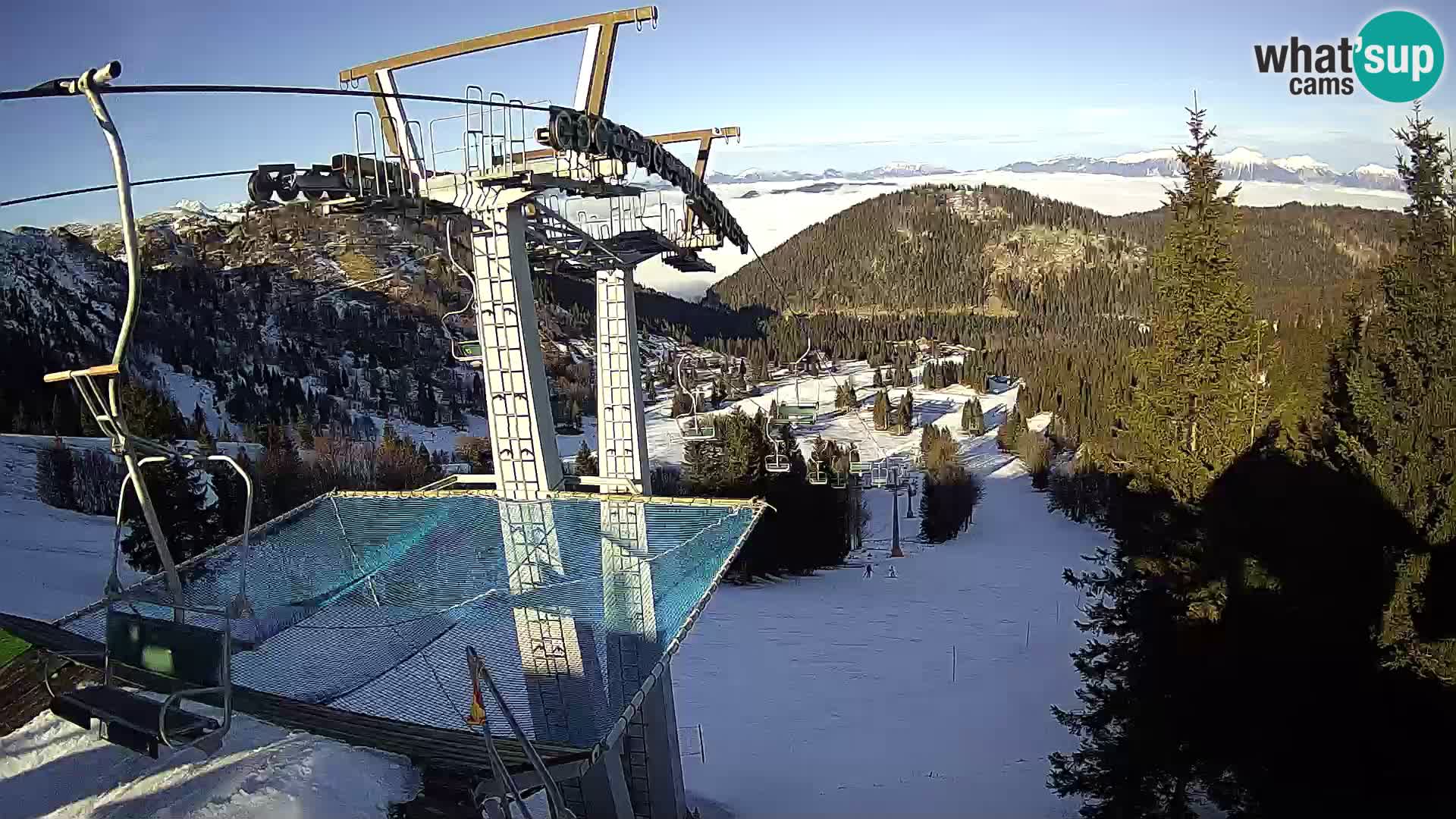 Livecam Sorica Ski resort – Soriška Planina – Vrh Lajnar