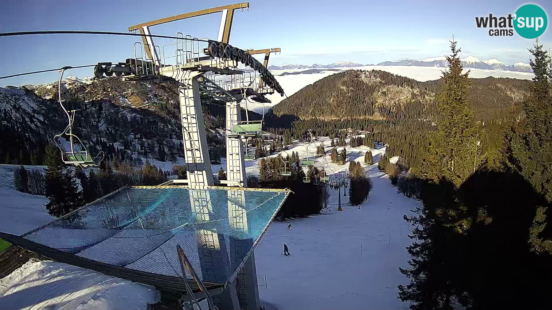 Camera en vivo Sorica Estacion esqui – Soriška Planina – Vrh Lajnar