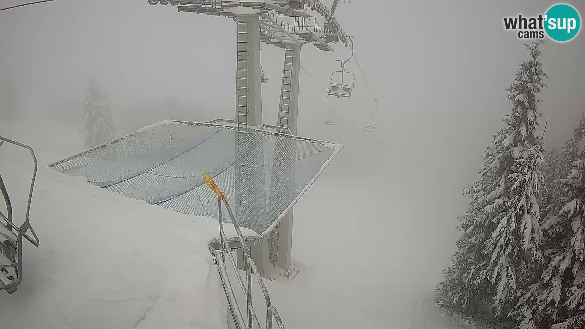 Live cam Sorica Skigebiet Krvavec – Soriška Planina – Vrh Lajnar