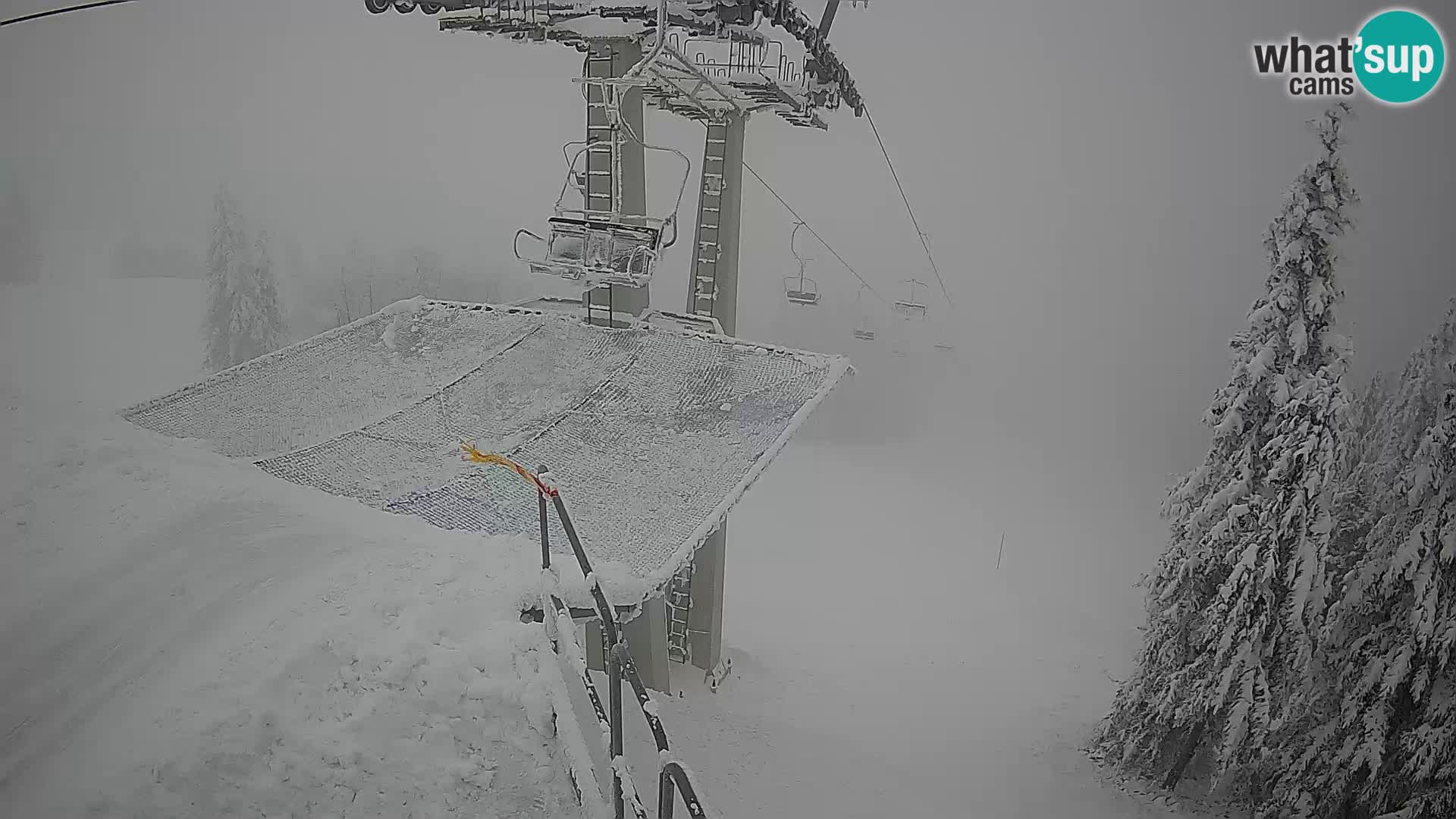 Webcam Sorica Stazione sciistica – Soriška Planina – Cima Lajnar