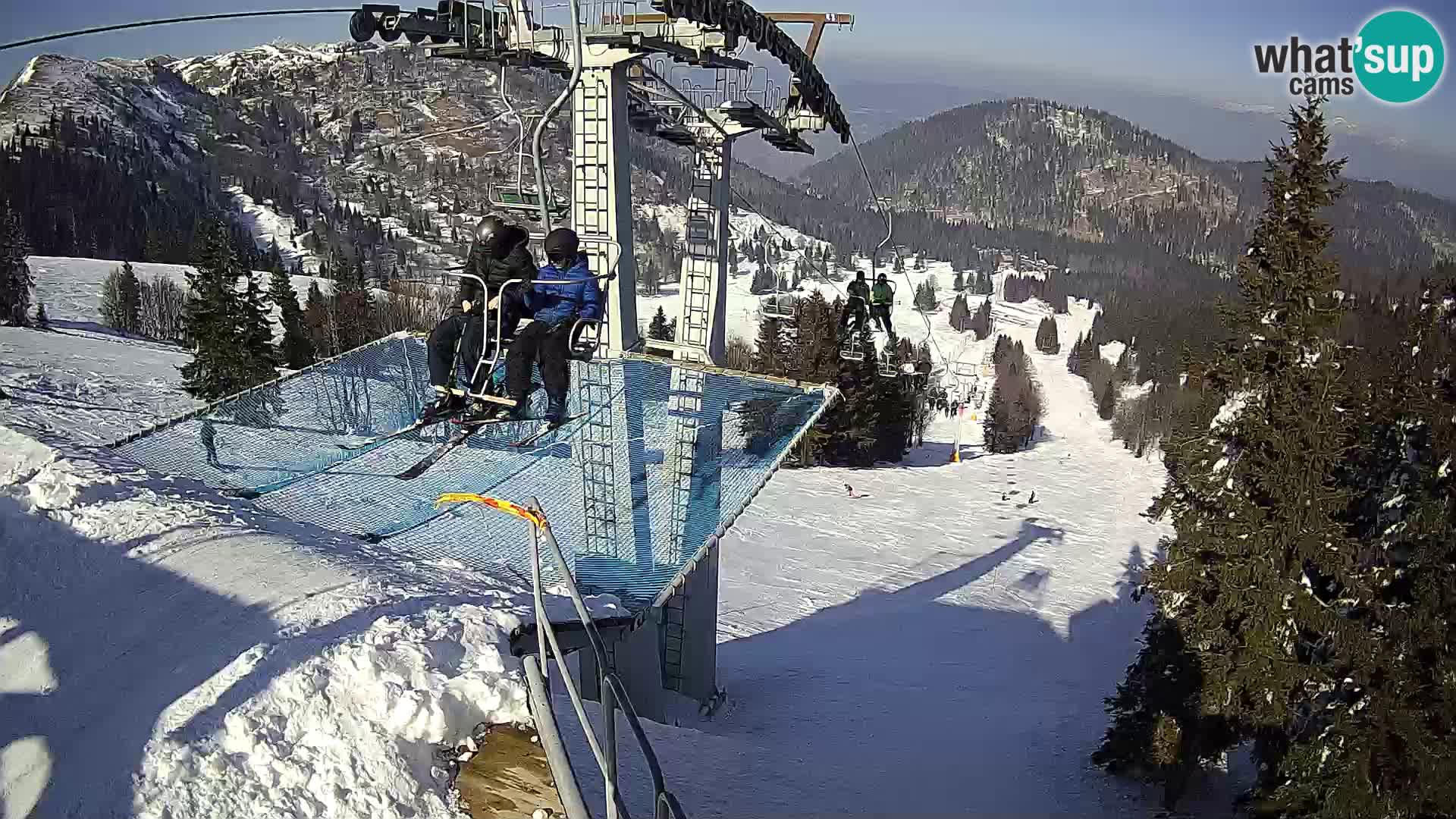 Webcam Sorica Stazione sciistica – Soriška Planina – Cima Lajnar