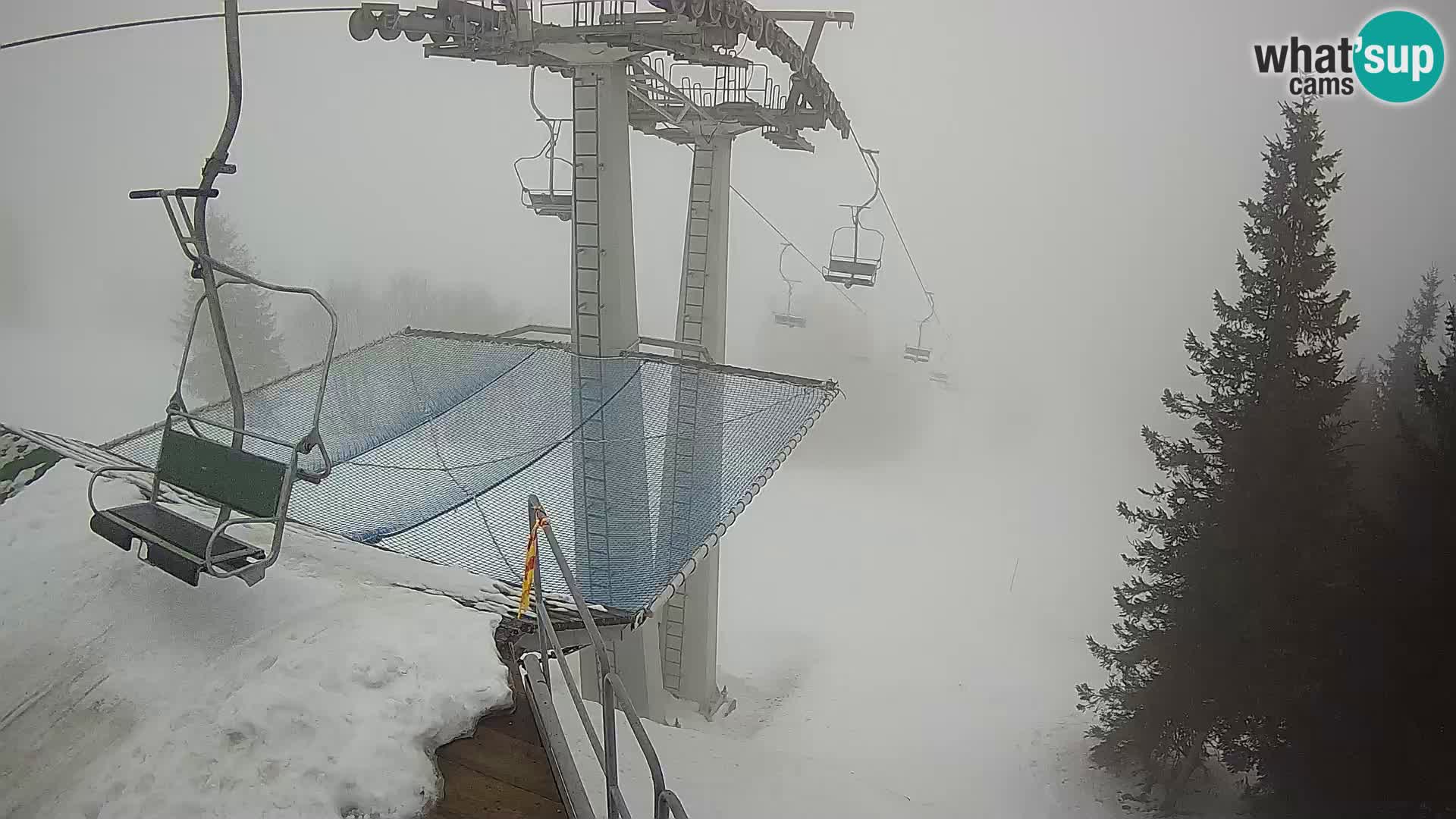 Live cam Sorica Skigebiet Krvavec – Soriška Planina – Vrh Lajnar