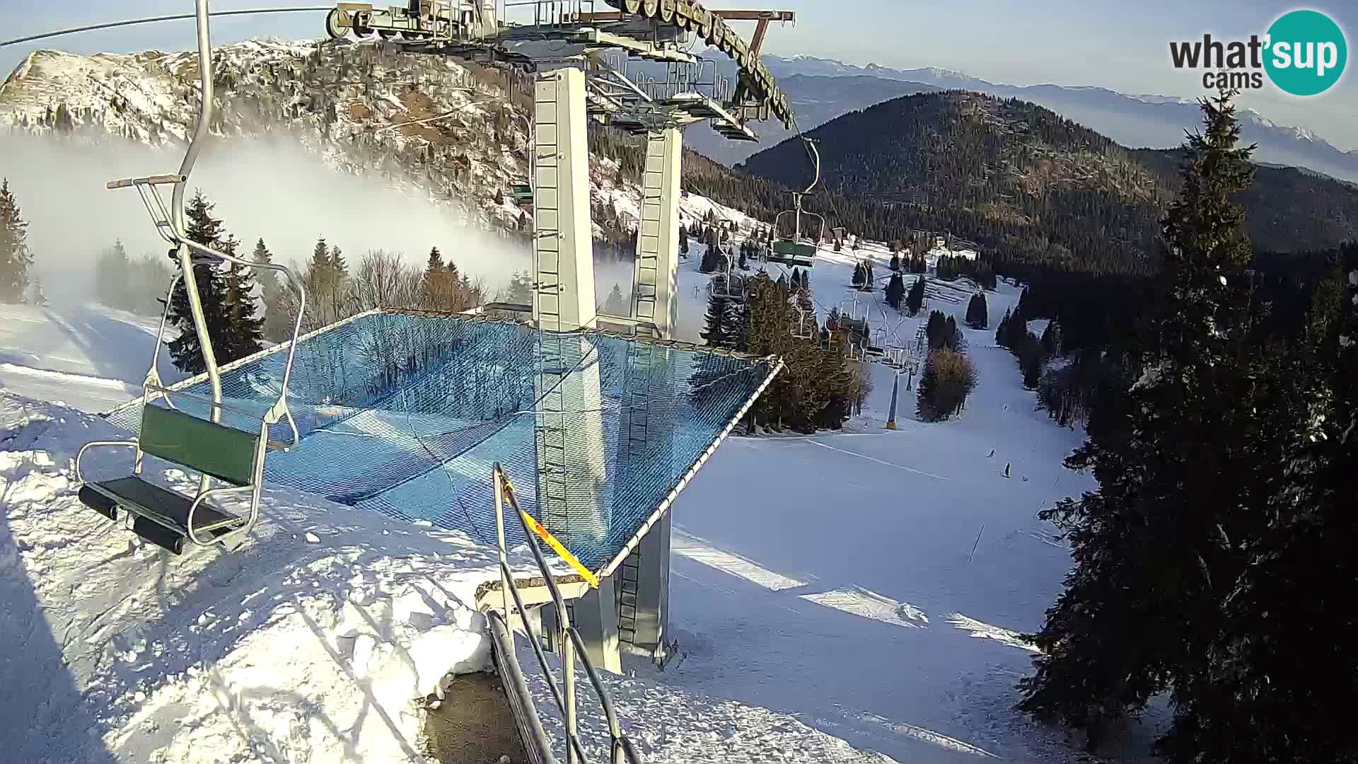 Webcam Sorica Stazione sciistica – Soriška Planina – Cima Lajnar