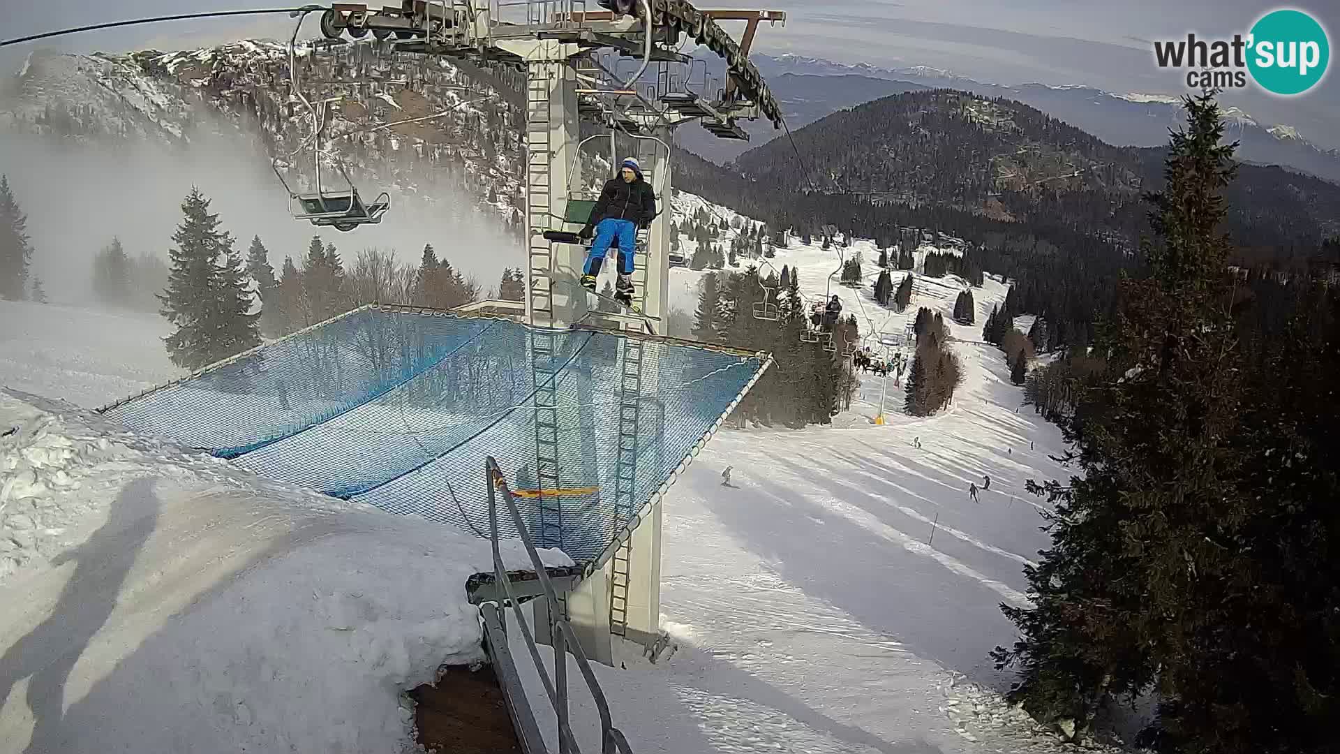 Webcam Sorica Stazione sciistica – Soriška Planina – Cima Lajnar